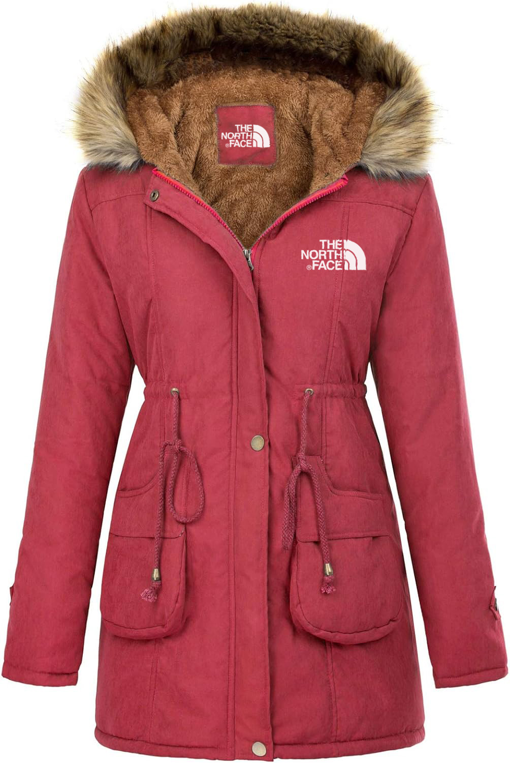 Winter Wool Women's Parka Jacket