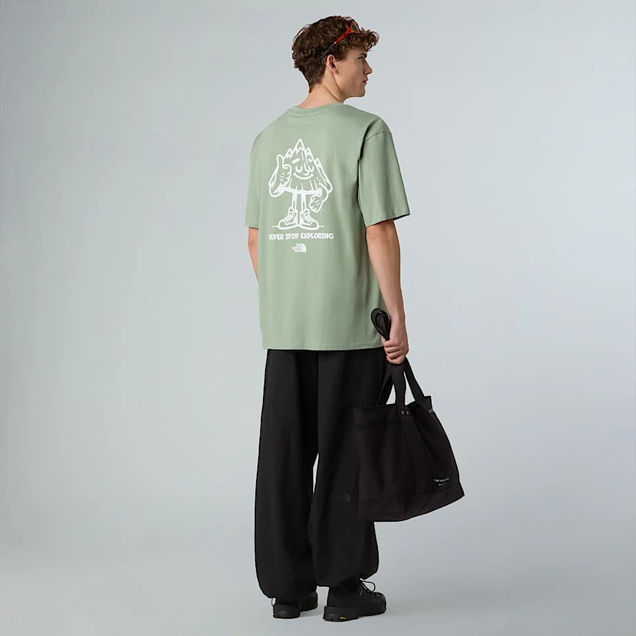 Unisex Mountain Fun Oversized T-Shirt