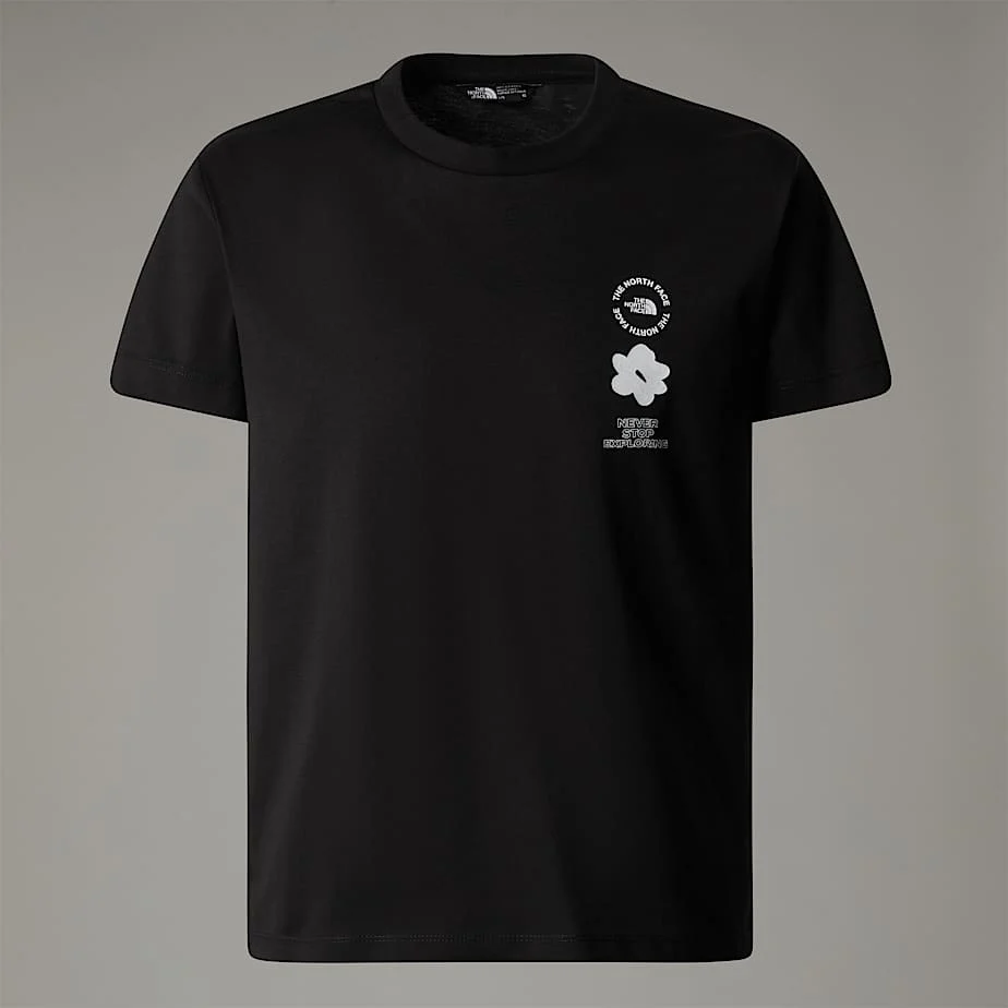 Girls' Flower Graphic Relaxed T-Shirt