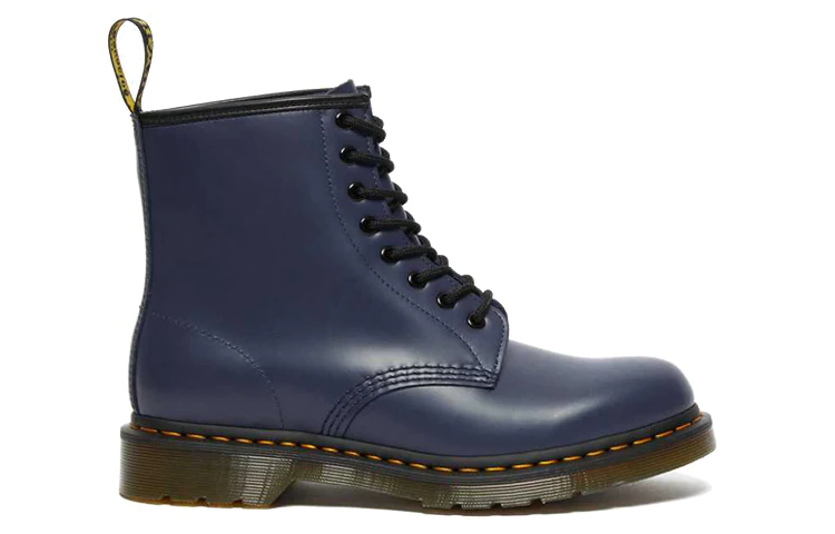 Dr.Martens 1460 Smooth Leather Lace Up Boots 'Blue' 27139403