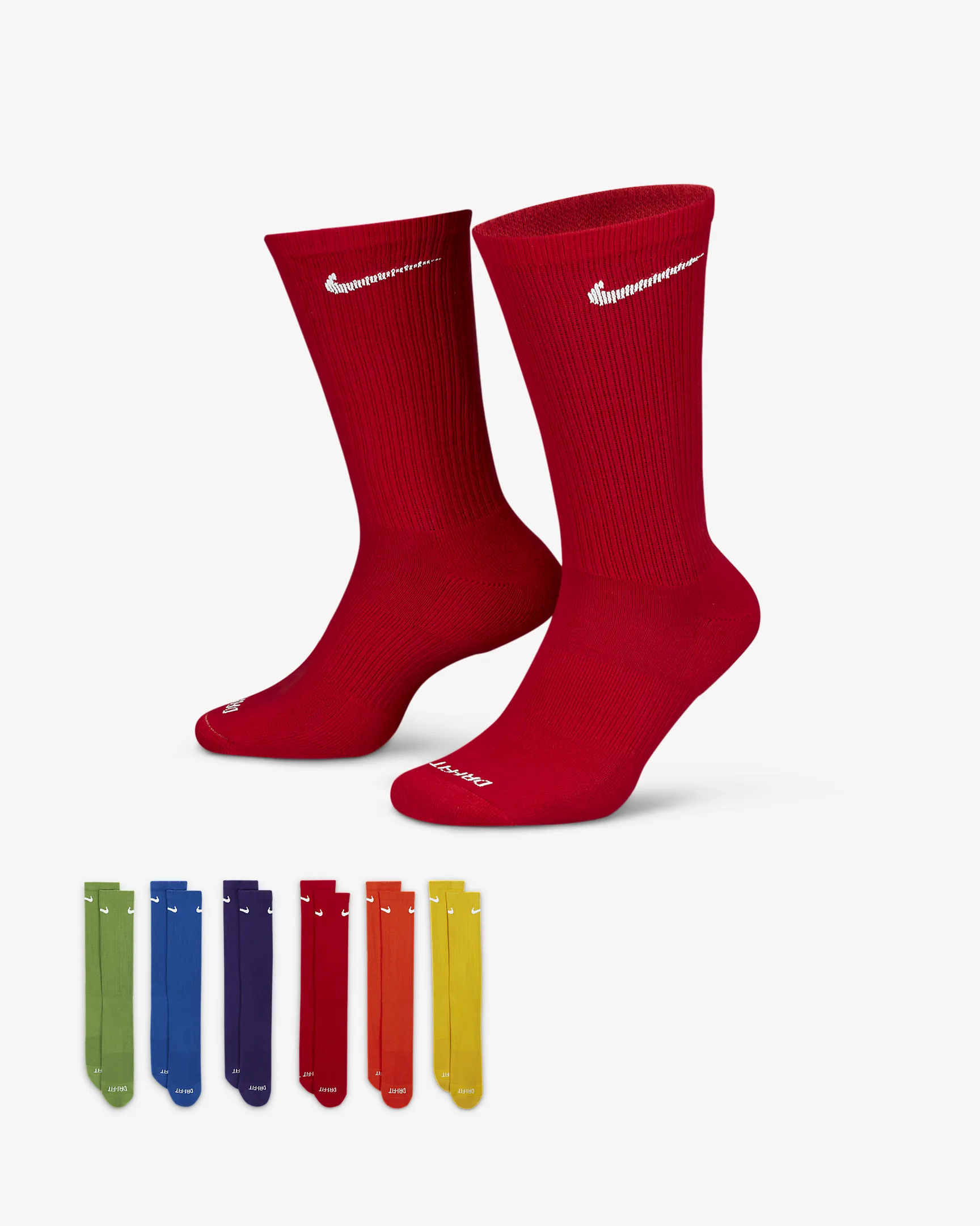 Training Crew Socks (6 Pairs)