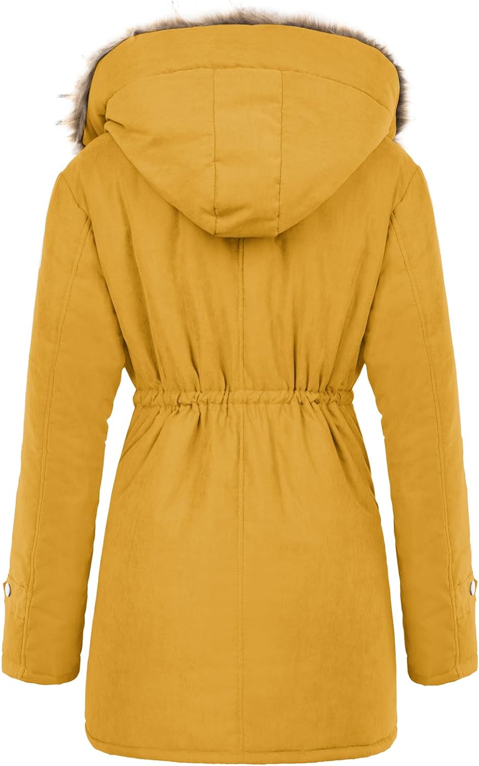 Winter Wool Women's Parka Jacket