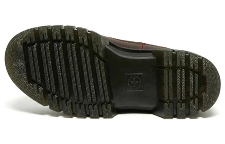 (WMNS) Audrick Brando Leather Platform Chelsea Boots 'Brown' 27820211