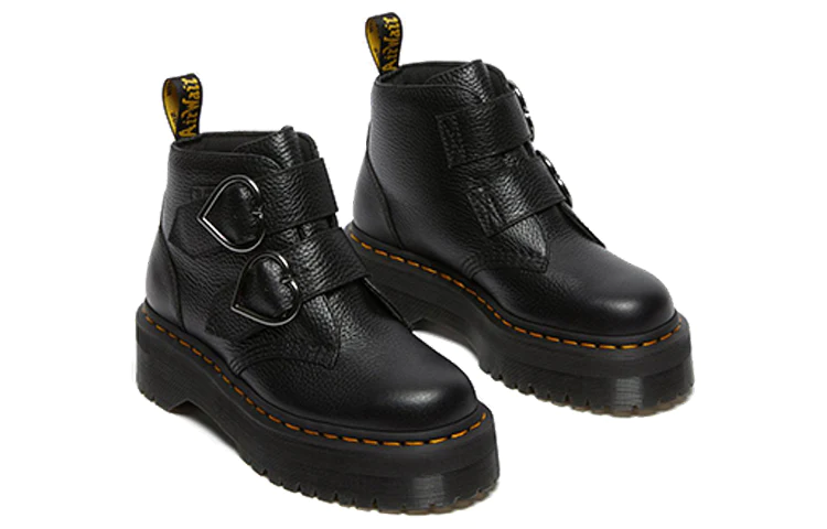 (WMNS) Devon Heart Martin Boots Black 26439001