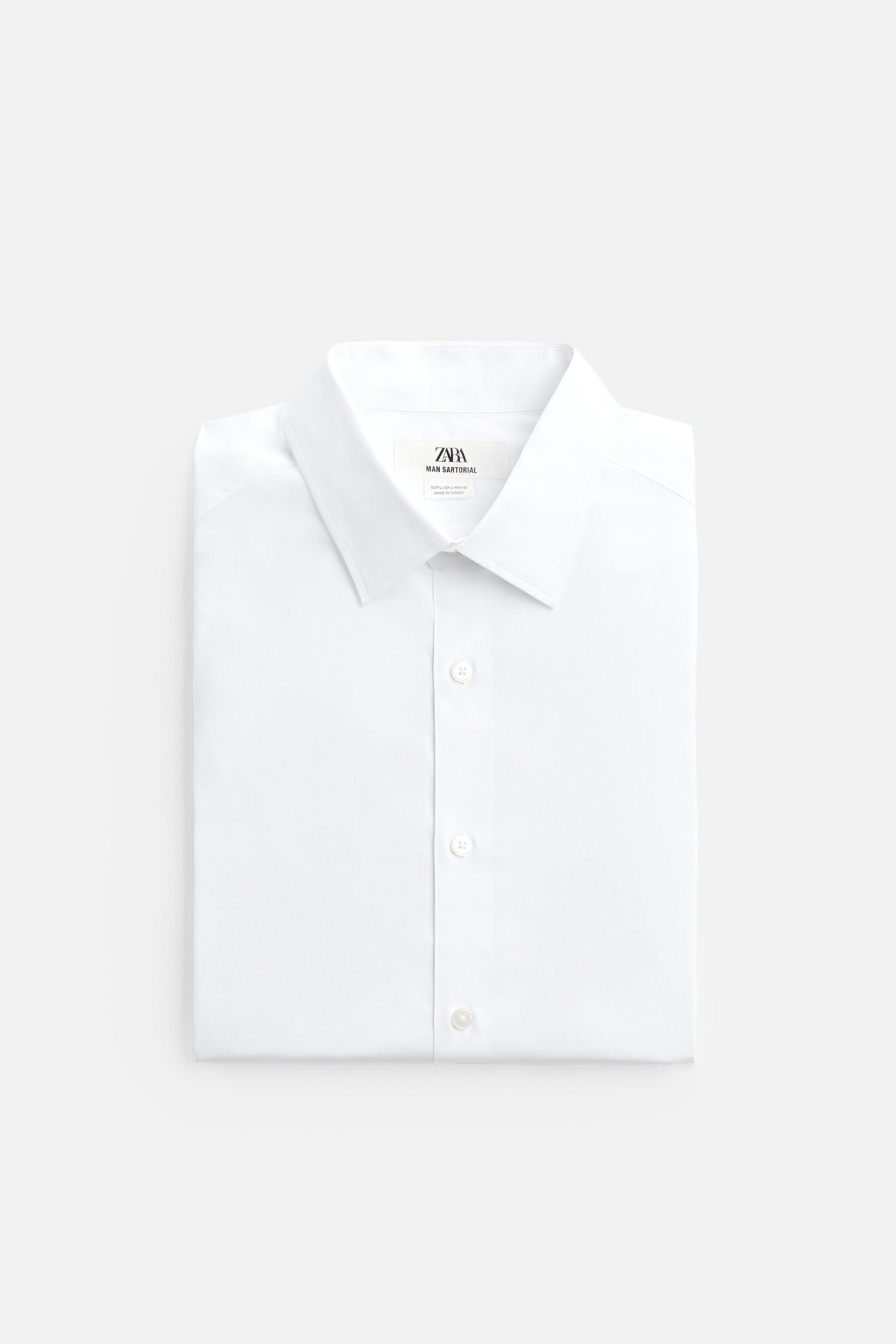 REGULAR FIT TEXTURED SHIRT