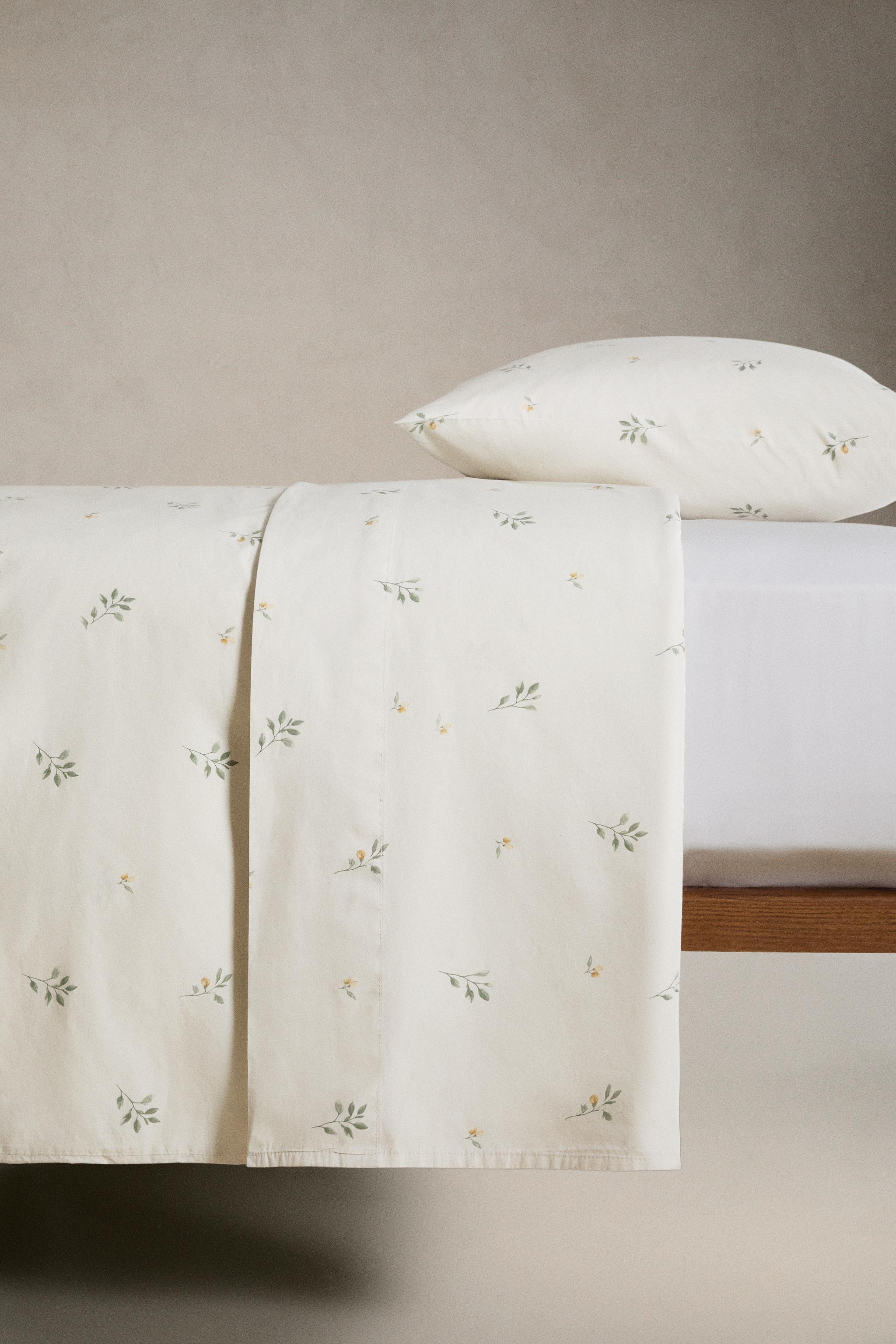 LEAF PRINT DUVET COVER