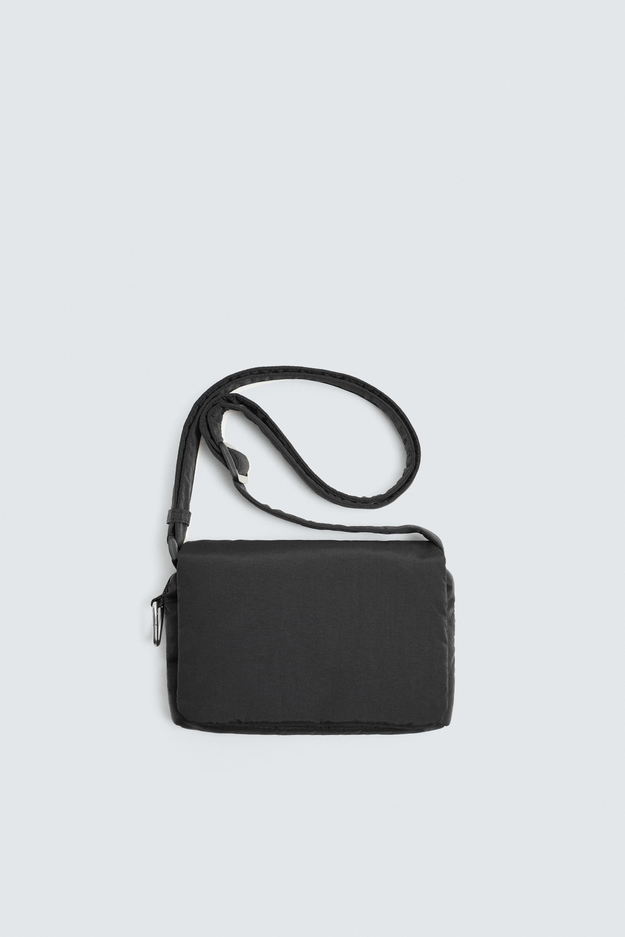 NYLON FLAP CROSSBODY BAG