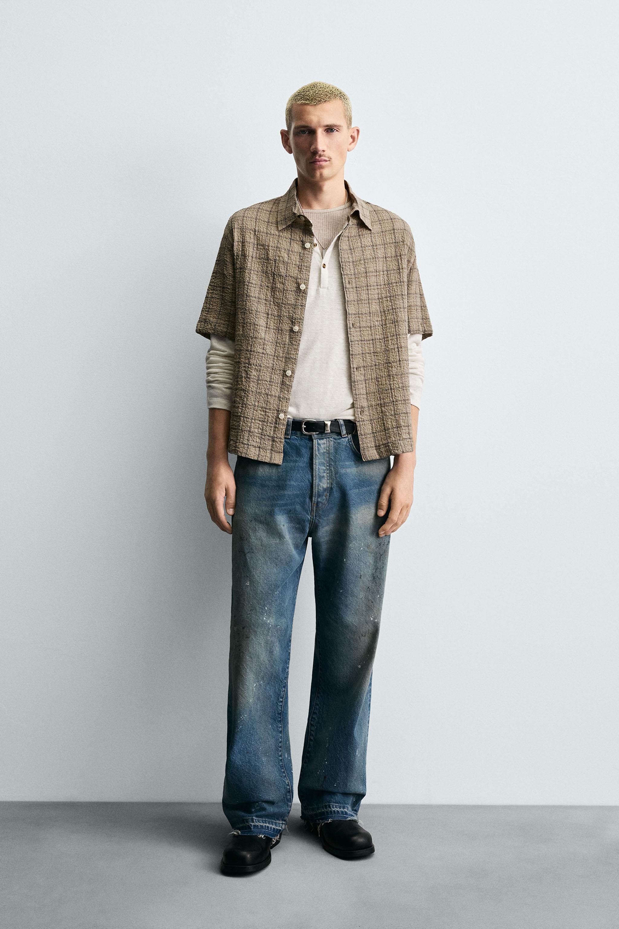 TEXTURED STRUCTURE SHIRT