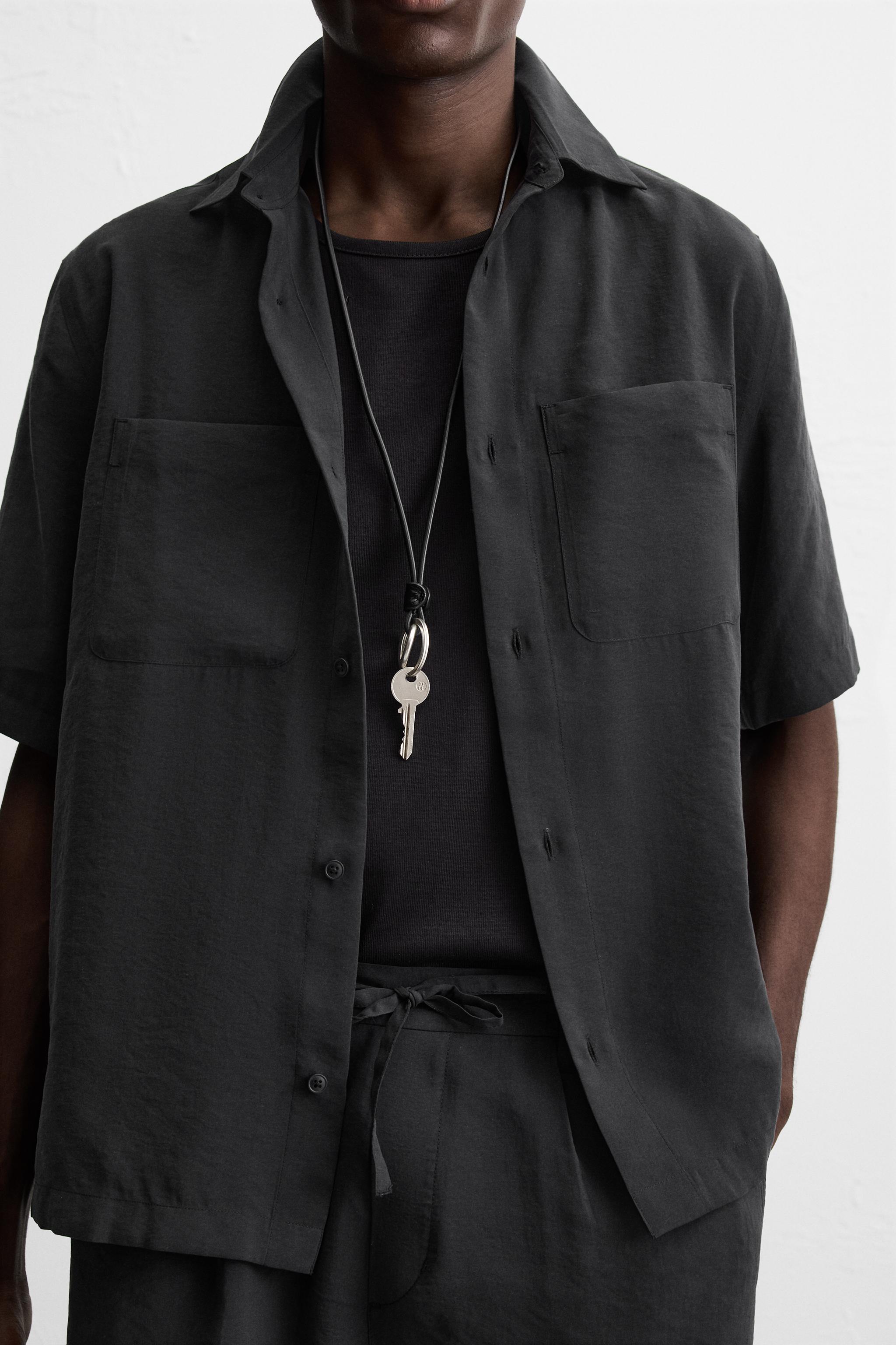 RELAXED FIT FLOWY SHIRT