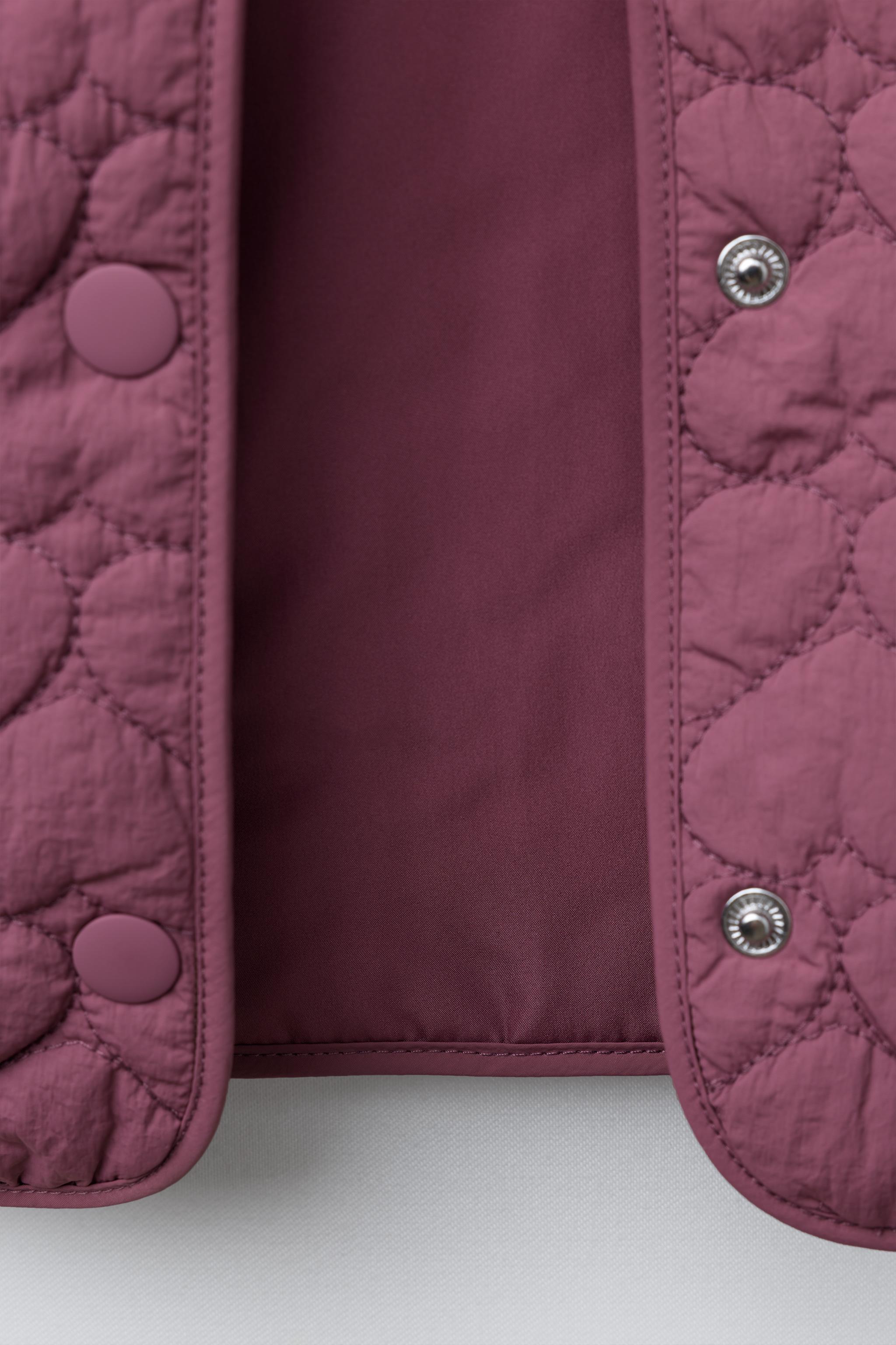 WATER REPELLENT LABEL PADDED JACKET