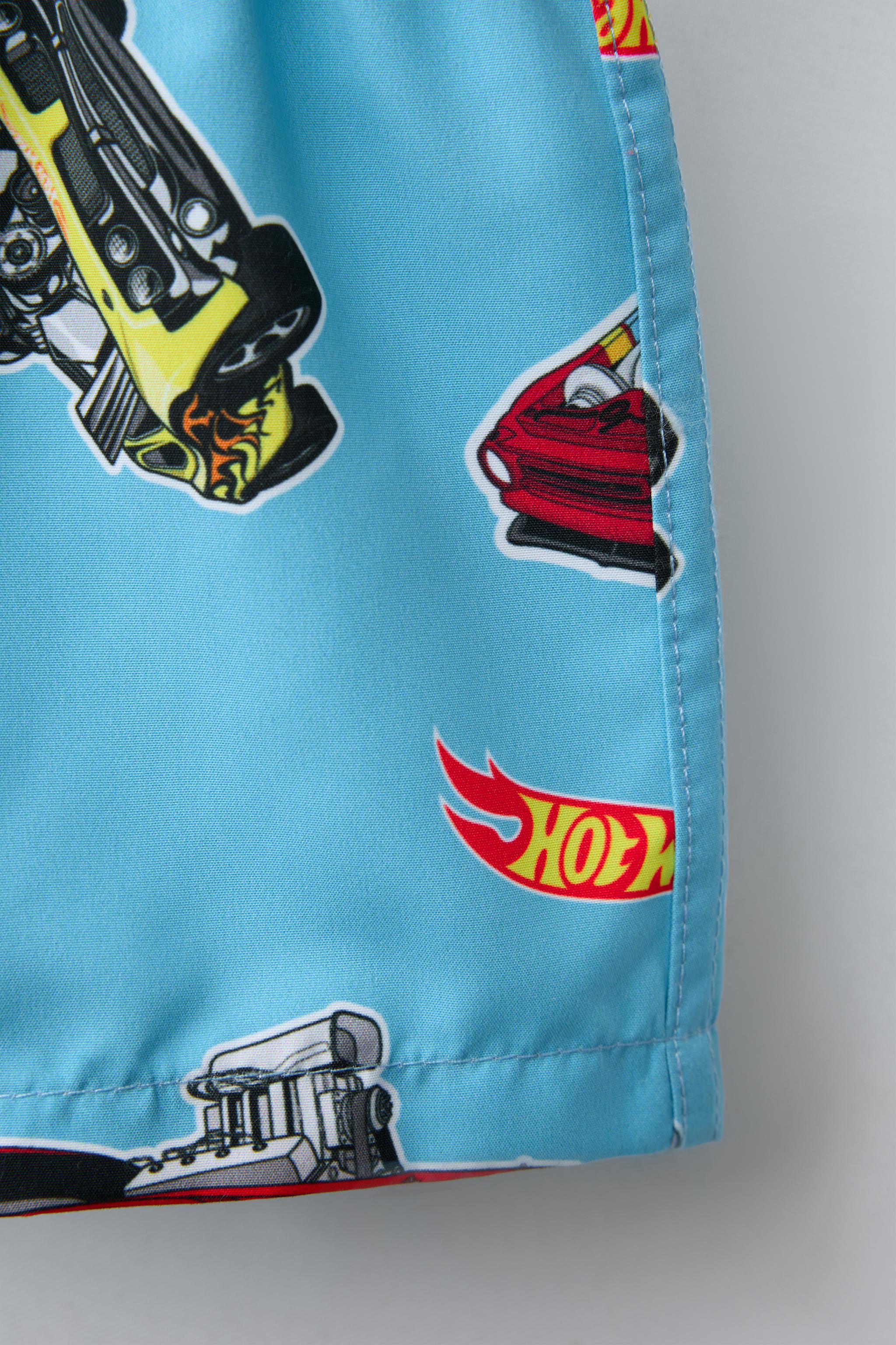 2-6 YEARS/ HOT WHEELS ™ MATTEL SWIM SHORTS