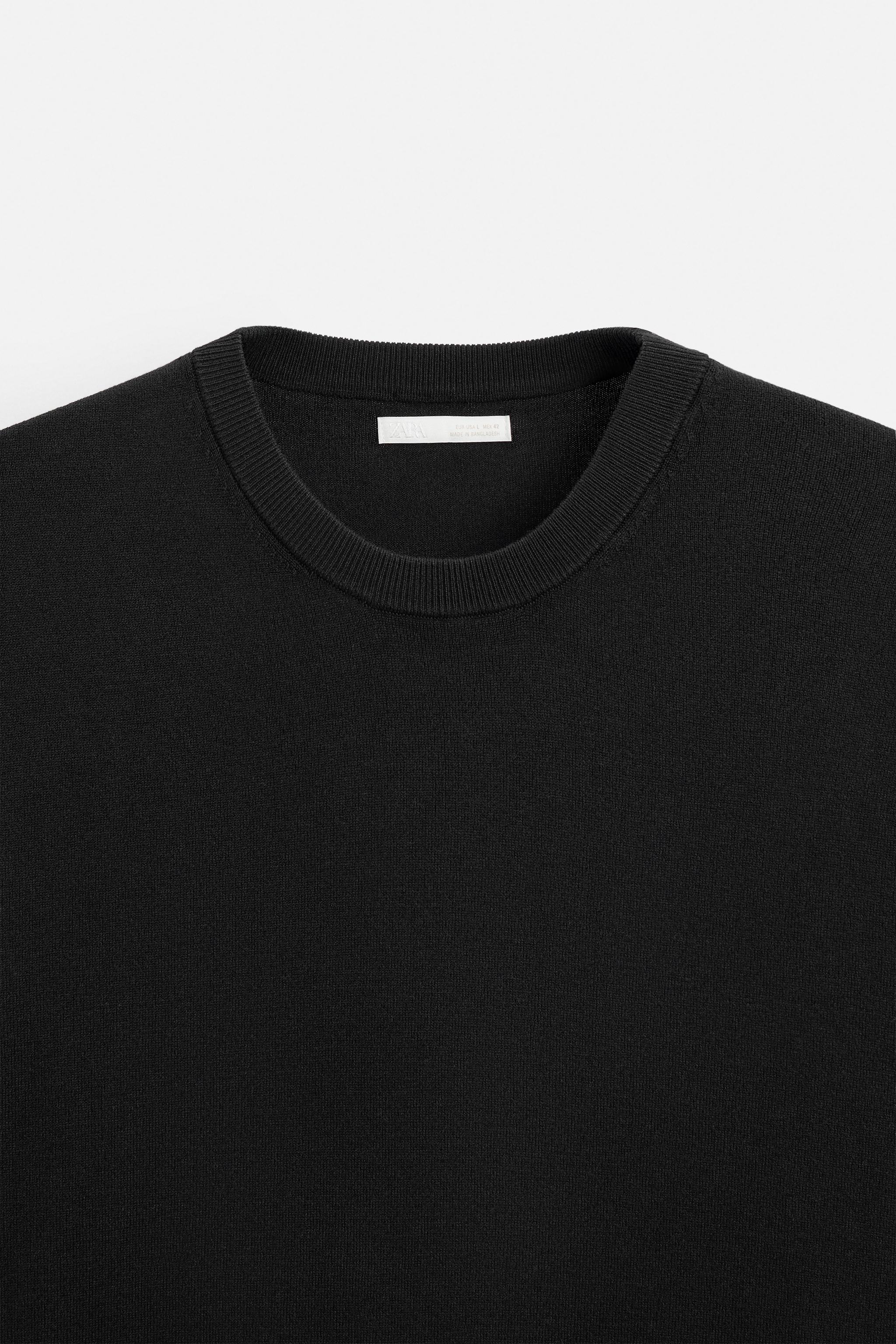 KNIT REGULAR FIT T-SHIRT