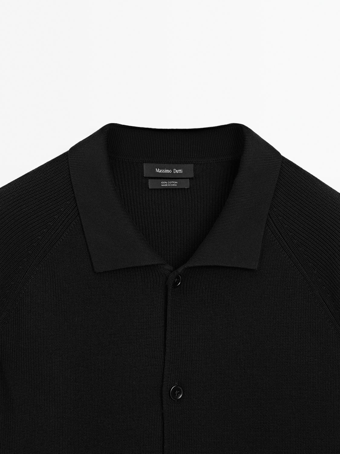 100% cotton knit cardigan