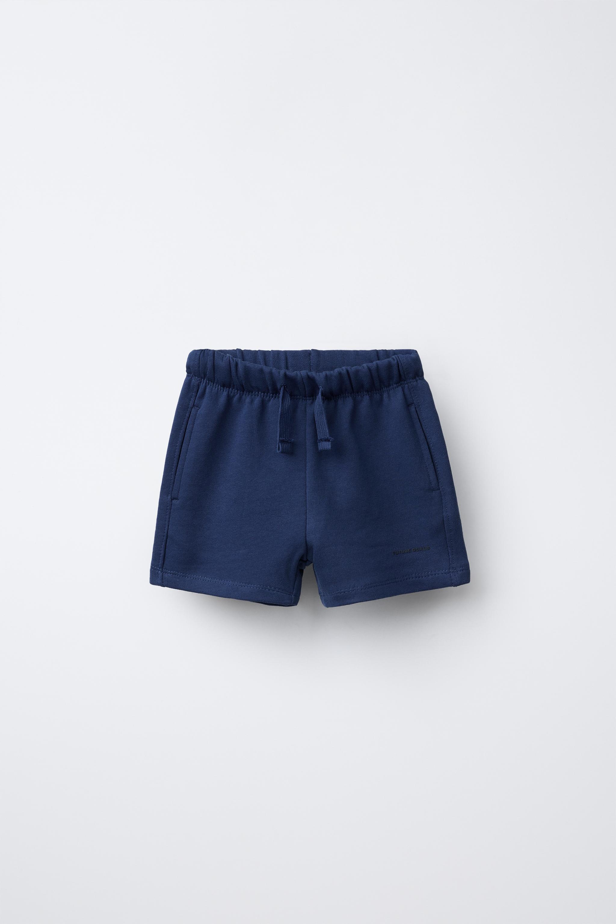 TEXT PLUSH SHORTS