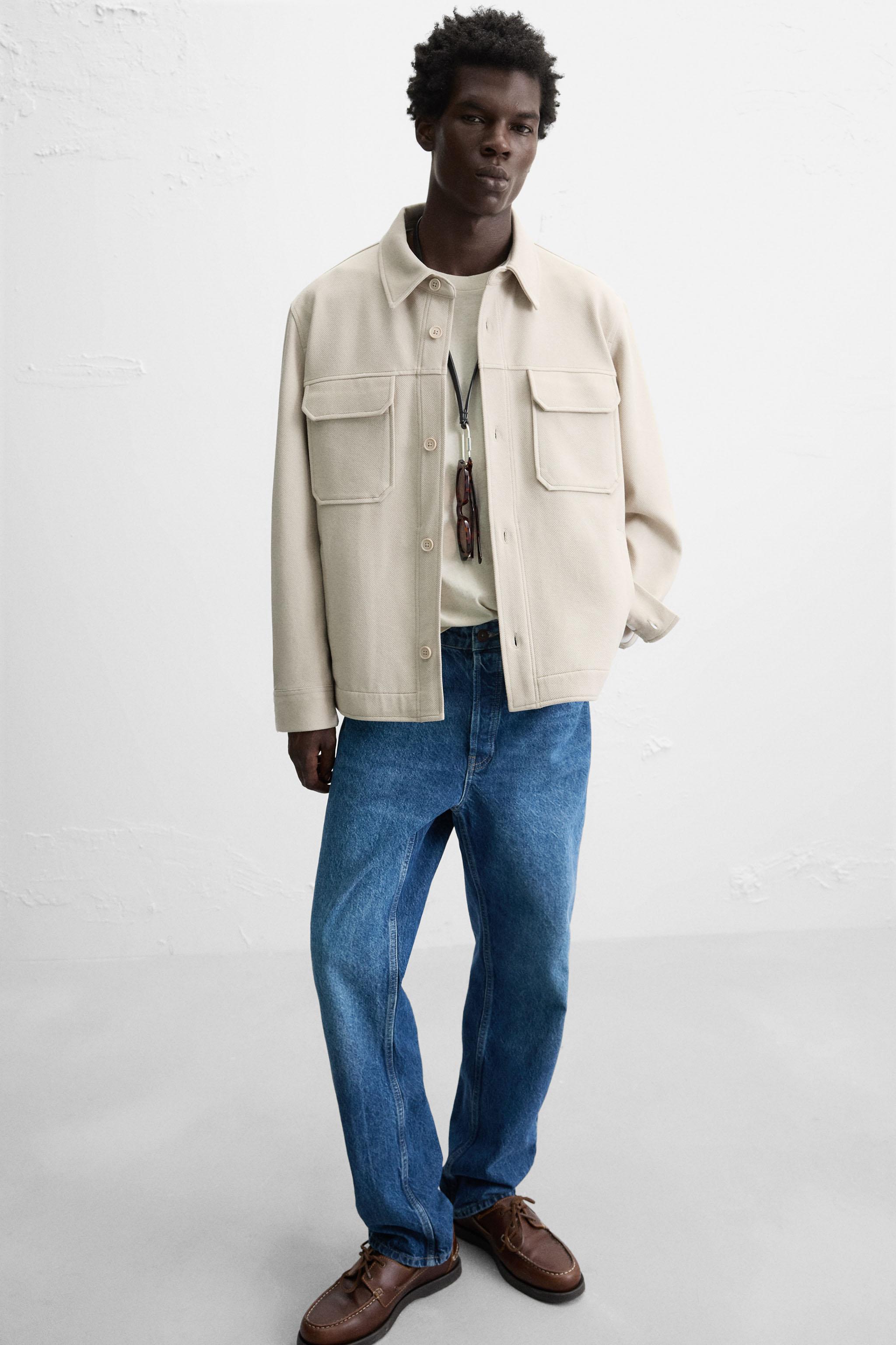 COMFORT TEXTURED OVERSHIRT