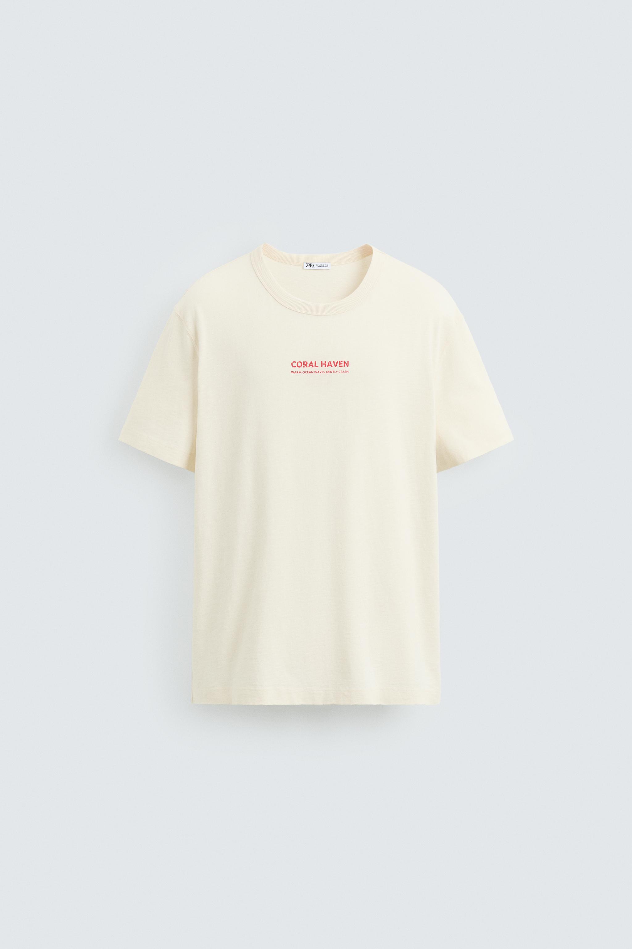 CONTRAST GRAPHIC T-SHIRT