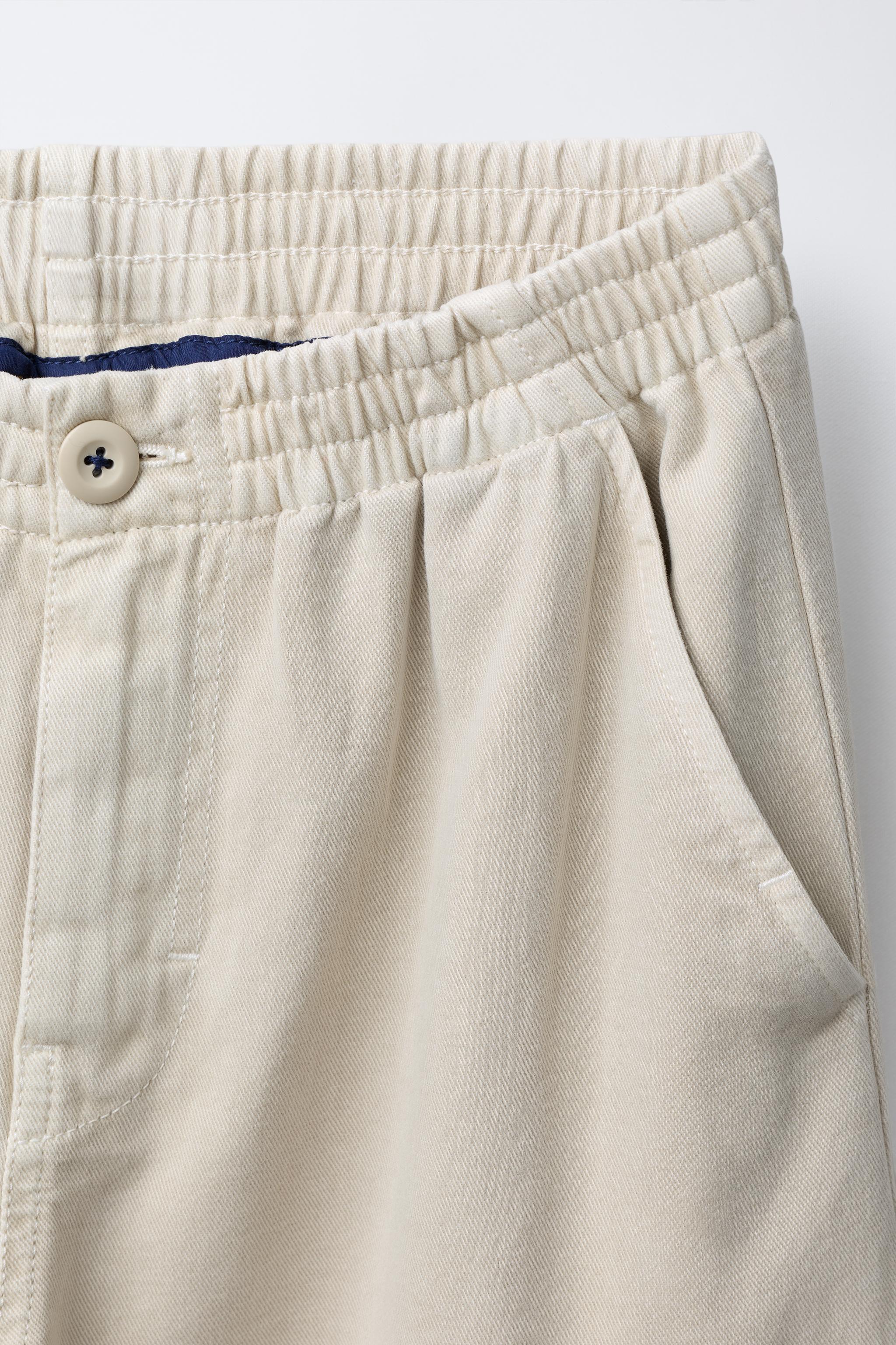 STRAIGHT FIT CARGO PANTS