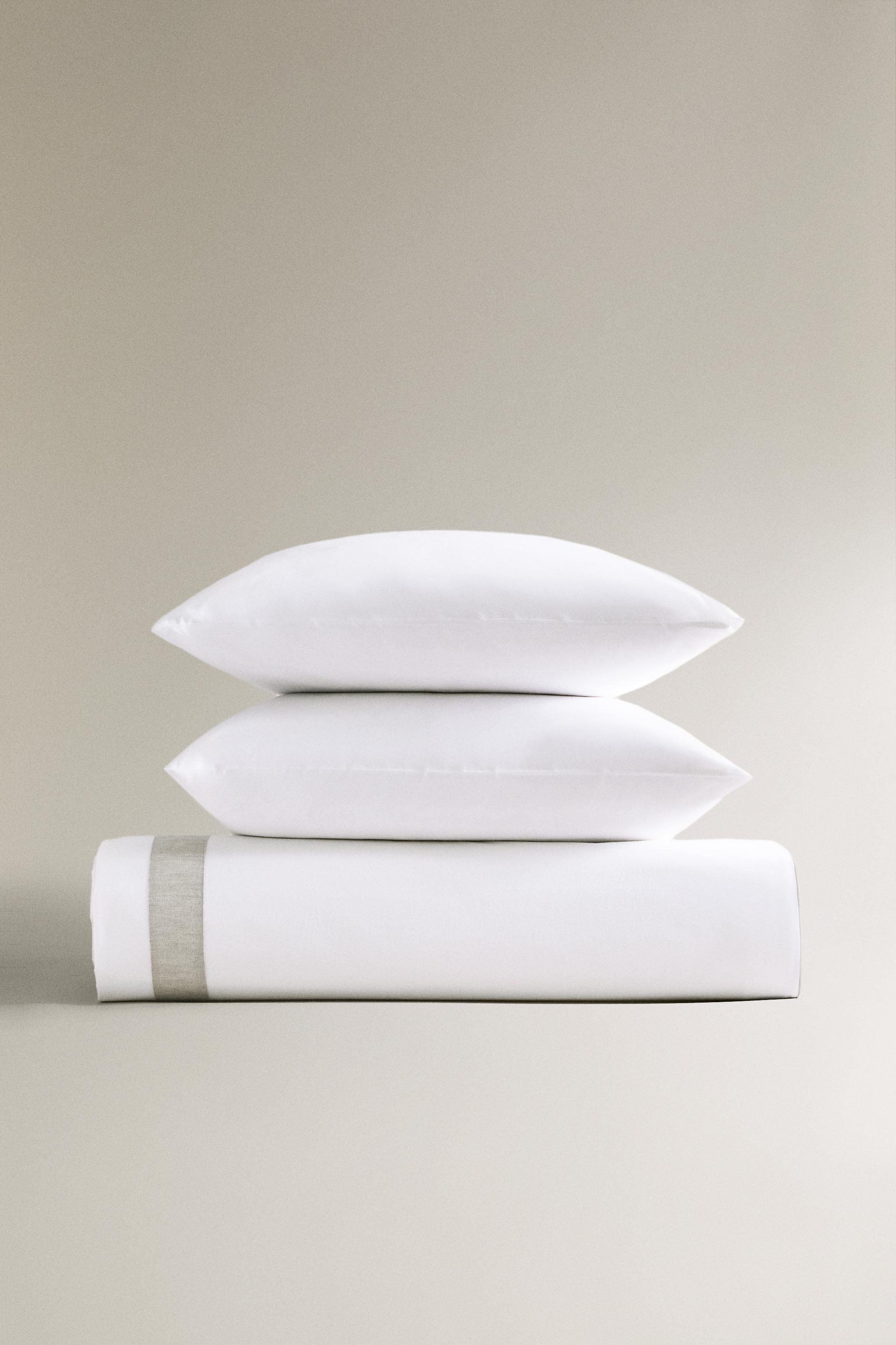 COTTON DUVET COVER WITH BORDER