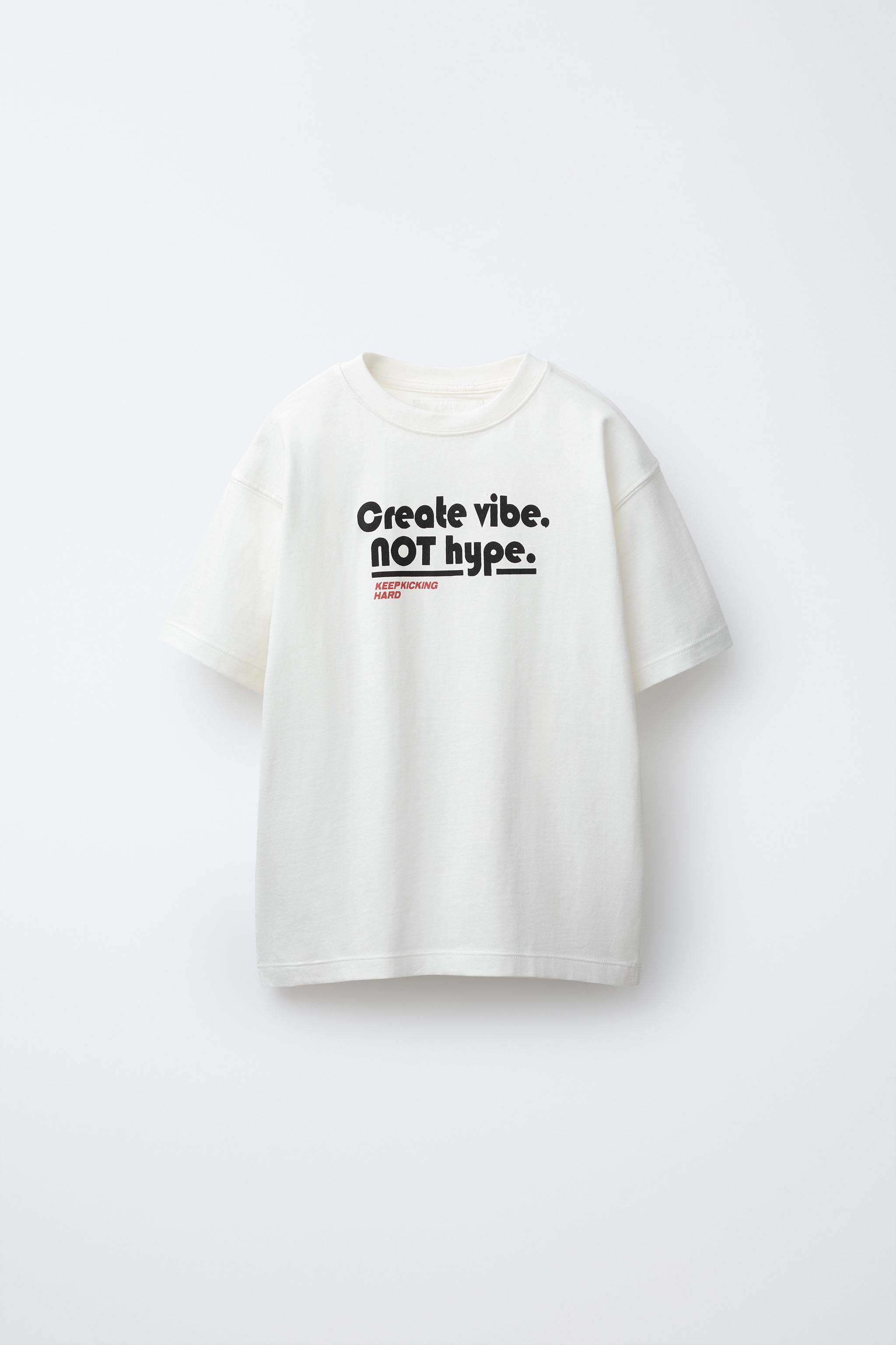 TEXT PRINT T-SHIRT