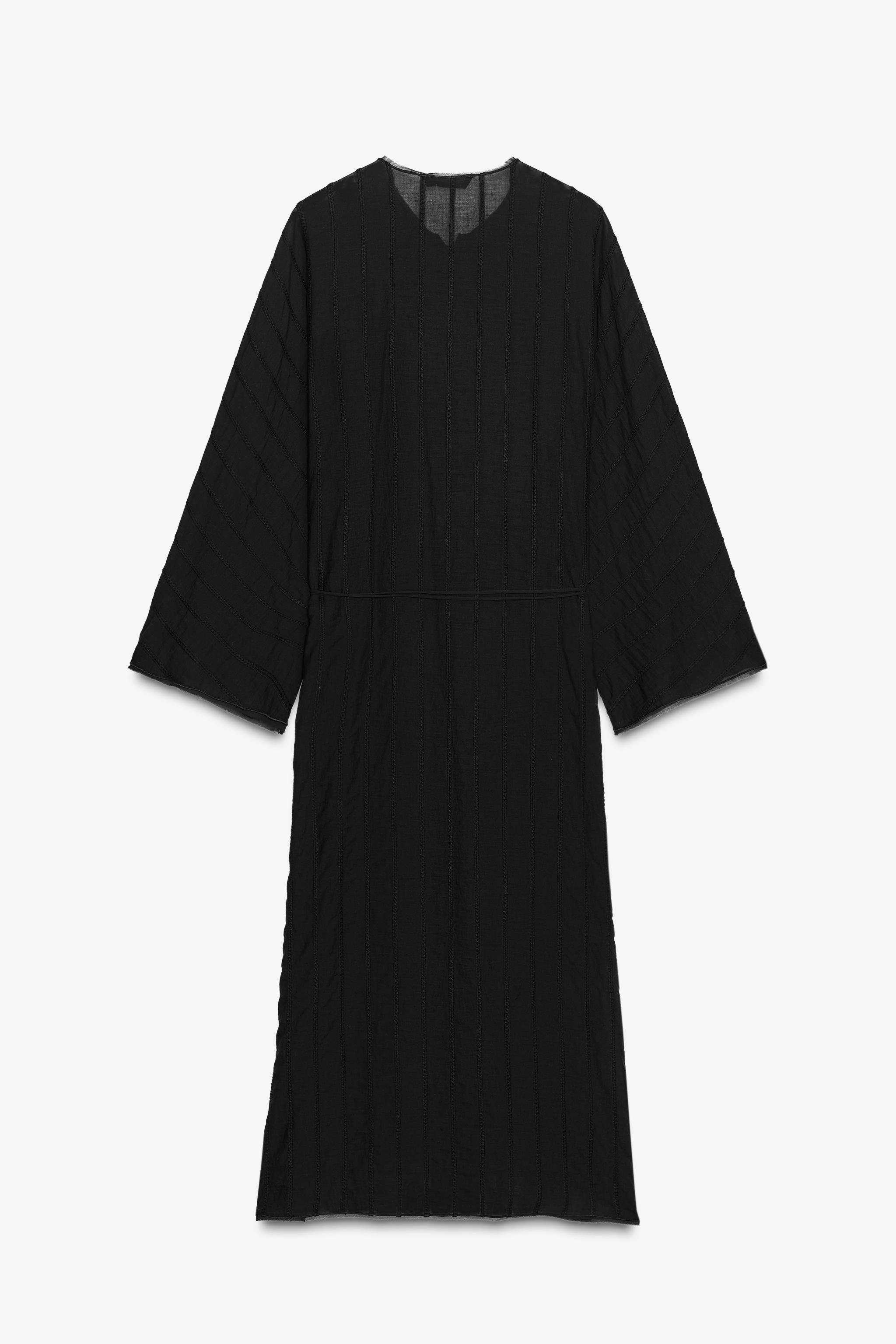 ZW COLLECTION MIDI FROG FASTENER DRESS