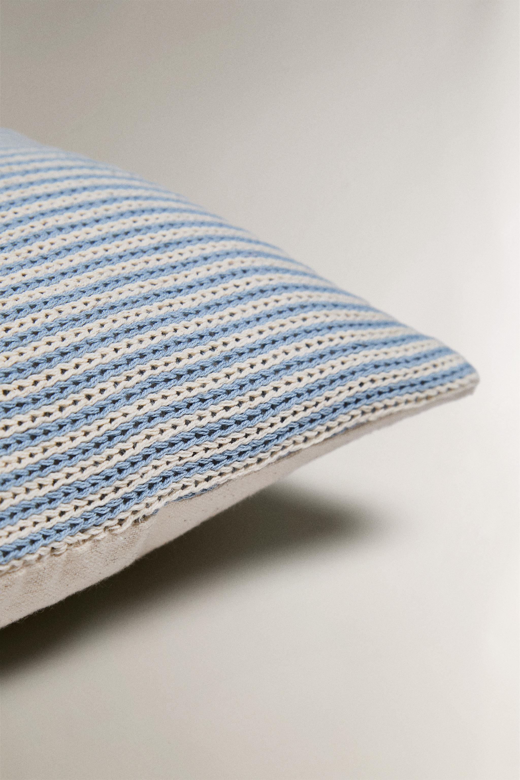 CHILDREN'S EMBROIDERED LETTER A THROW PILLOW