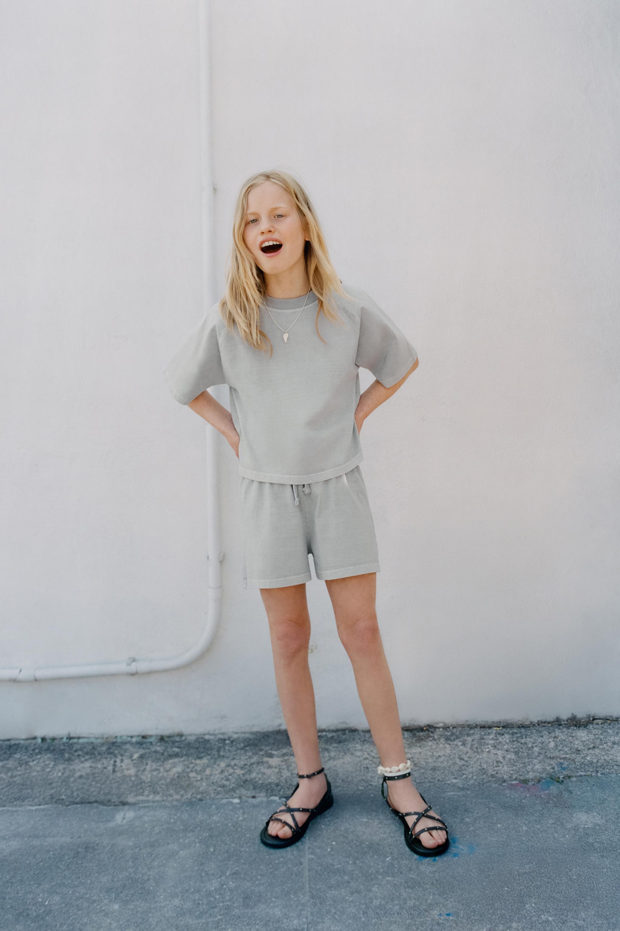 GARMENT DYE T-SHIRT AND BERMUDA SET