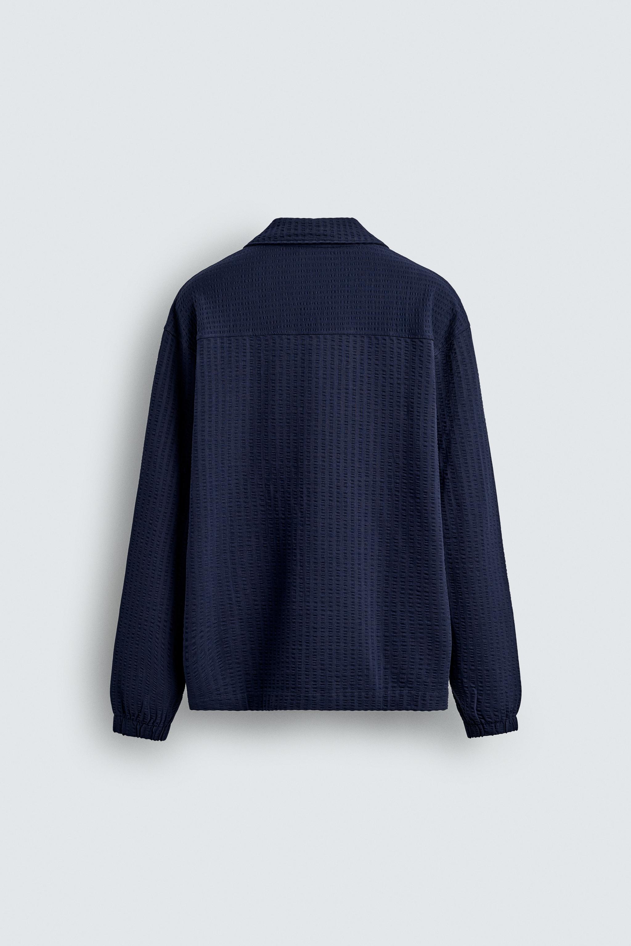 COMFORT SEERSUCKER OVERSHIRT