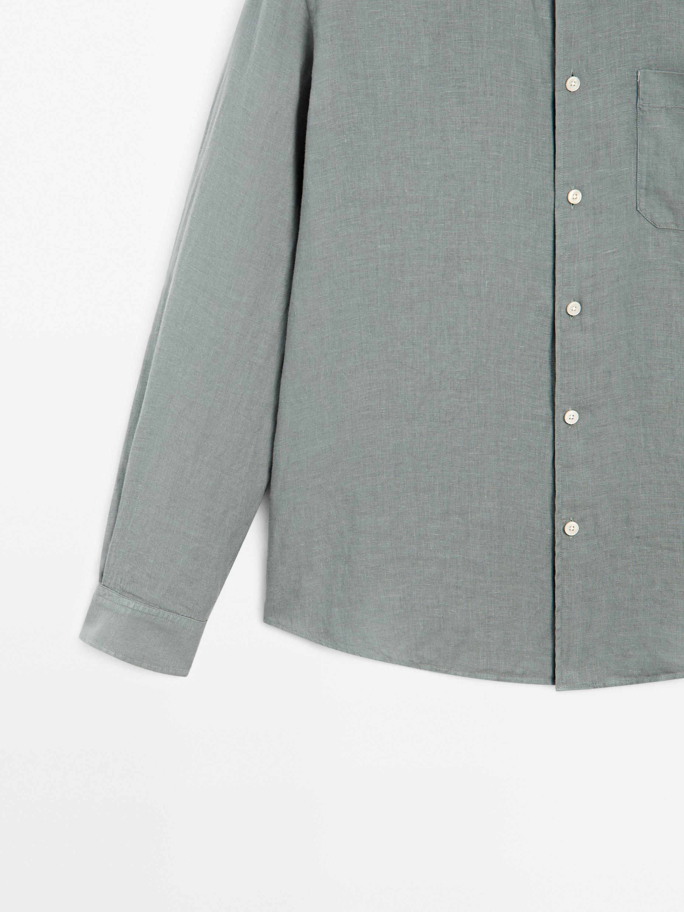 Regular fit shirt with pocket detail