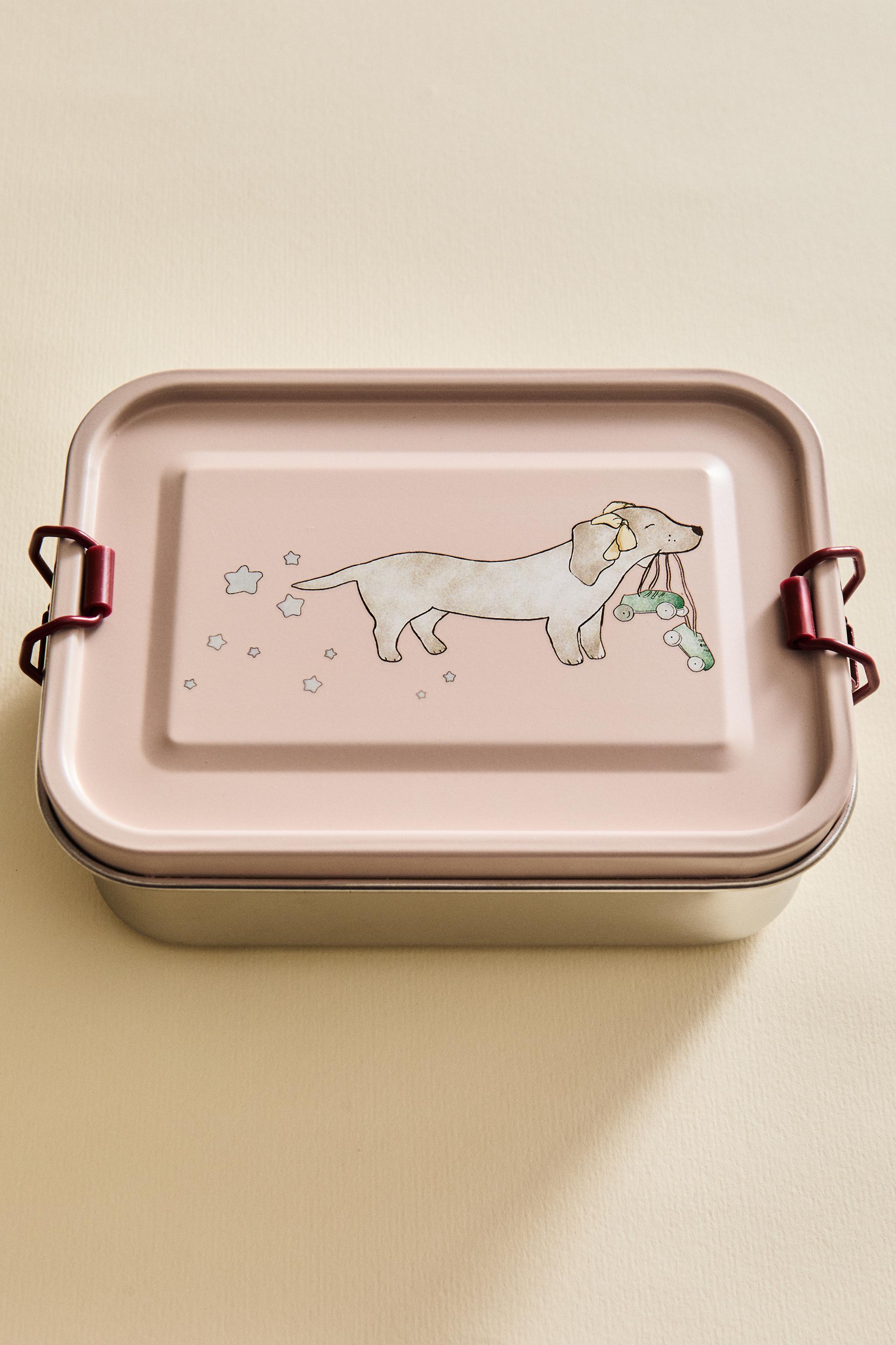 CHILDREN'S SKATER DOG LUNCH BOX