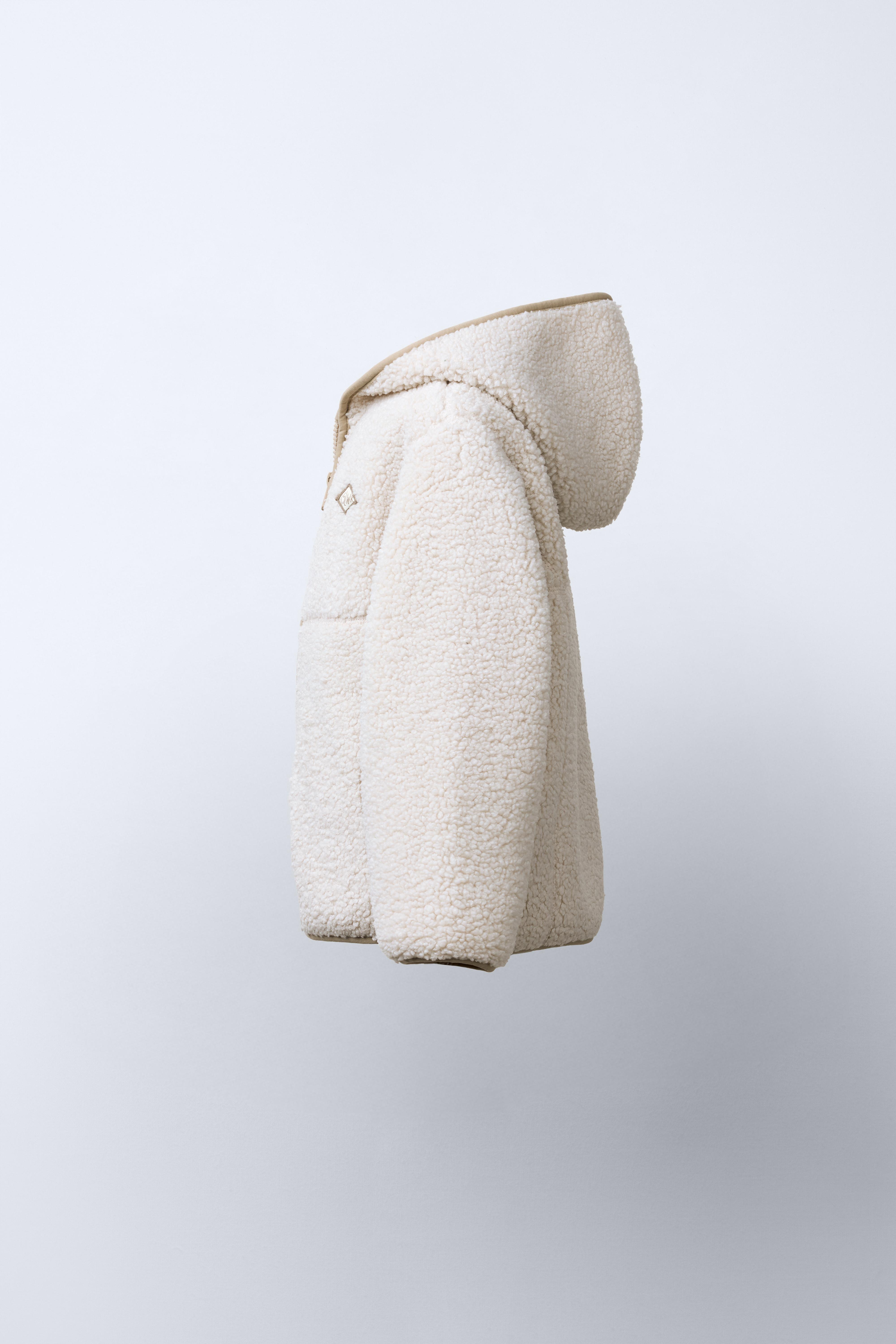 HOODED FLEECE JACKET