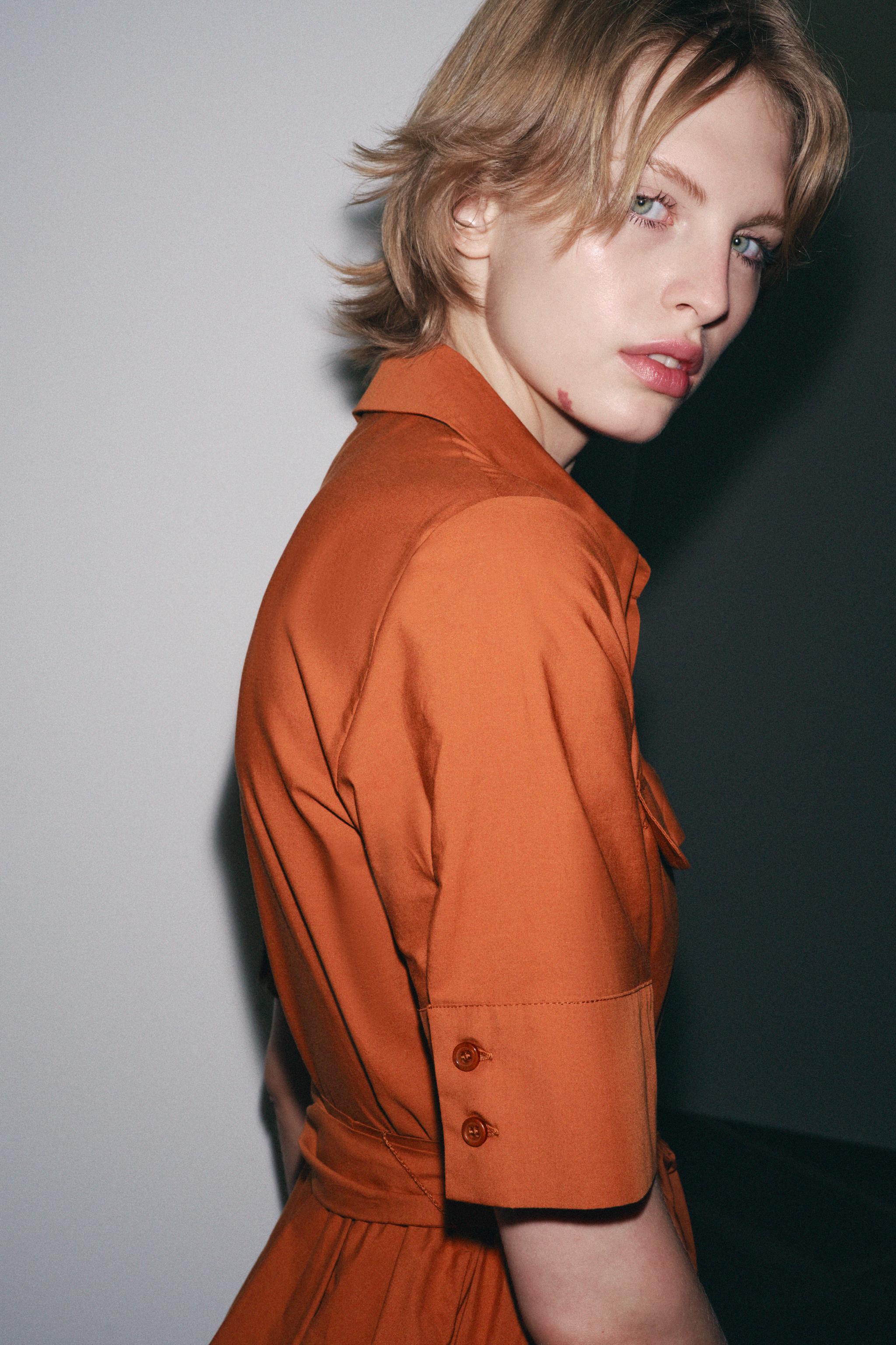 ZW COLLECTION POPLIN SHIRTDRESS