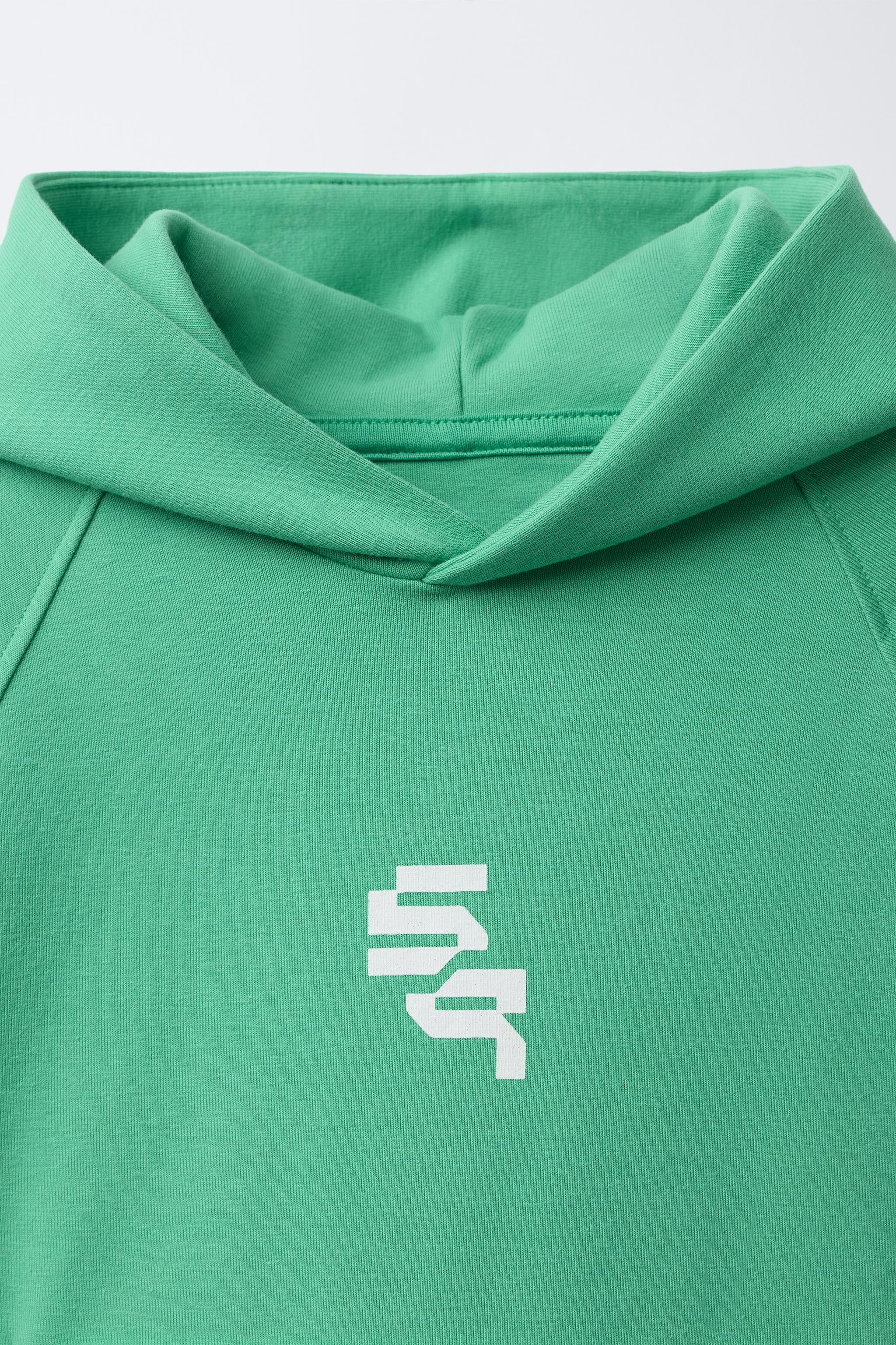 SPORTY INTERLOCK SWEATSHIRT