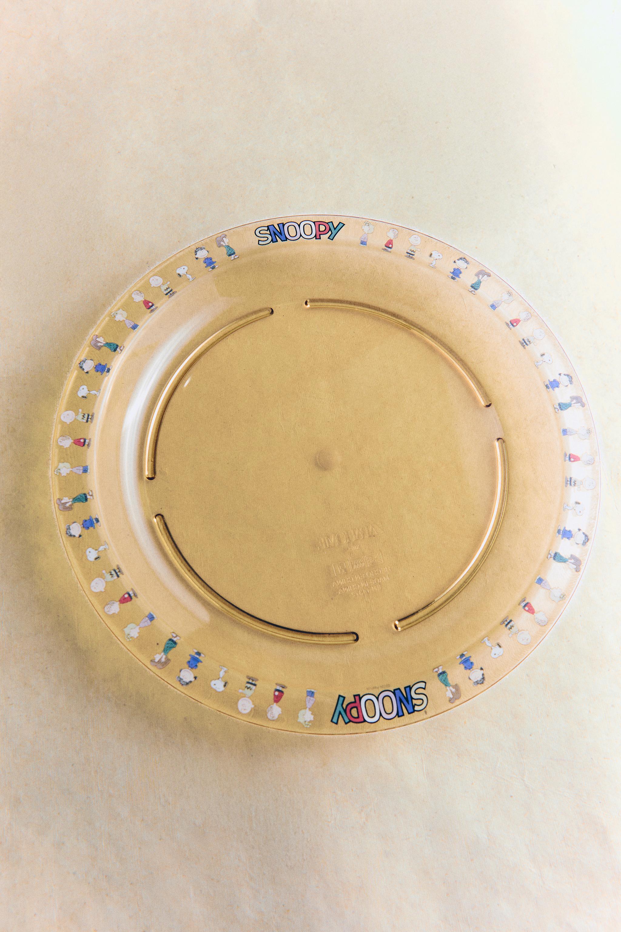 CHILDREN'S PEANUTS™ PLATE WITH BORDER