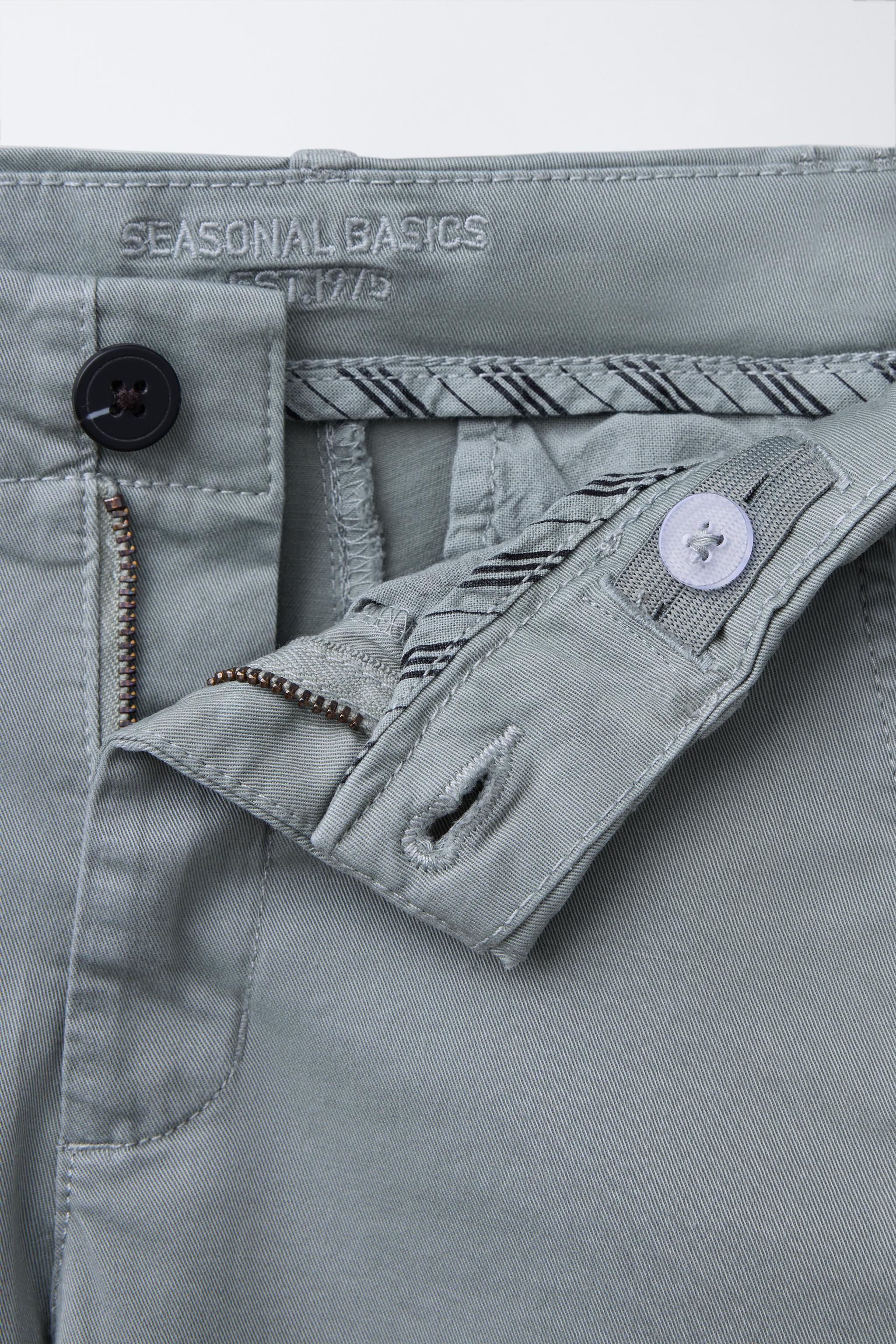 BASIC SLIM FIT CHINO SHORTS