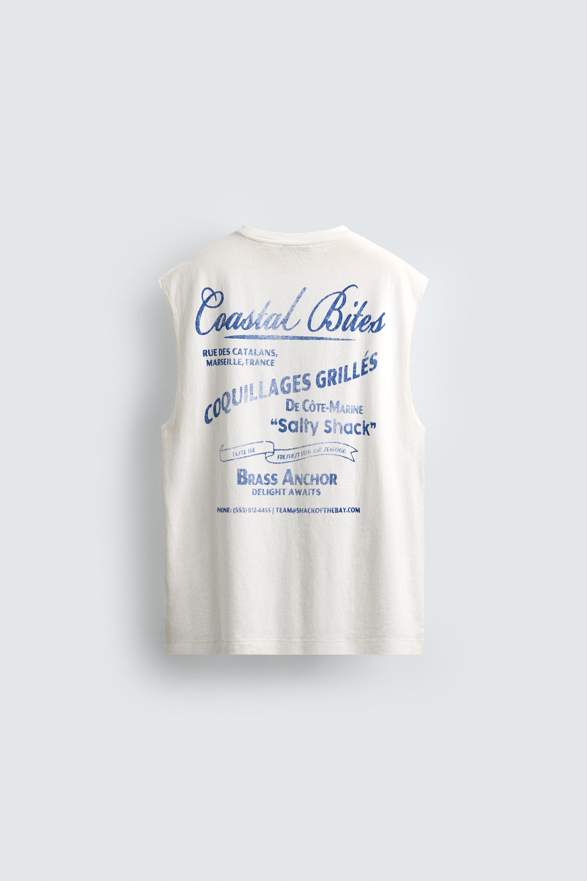 WASHED PRINT TANK TOP