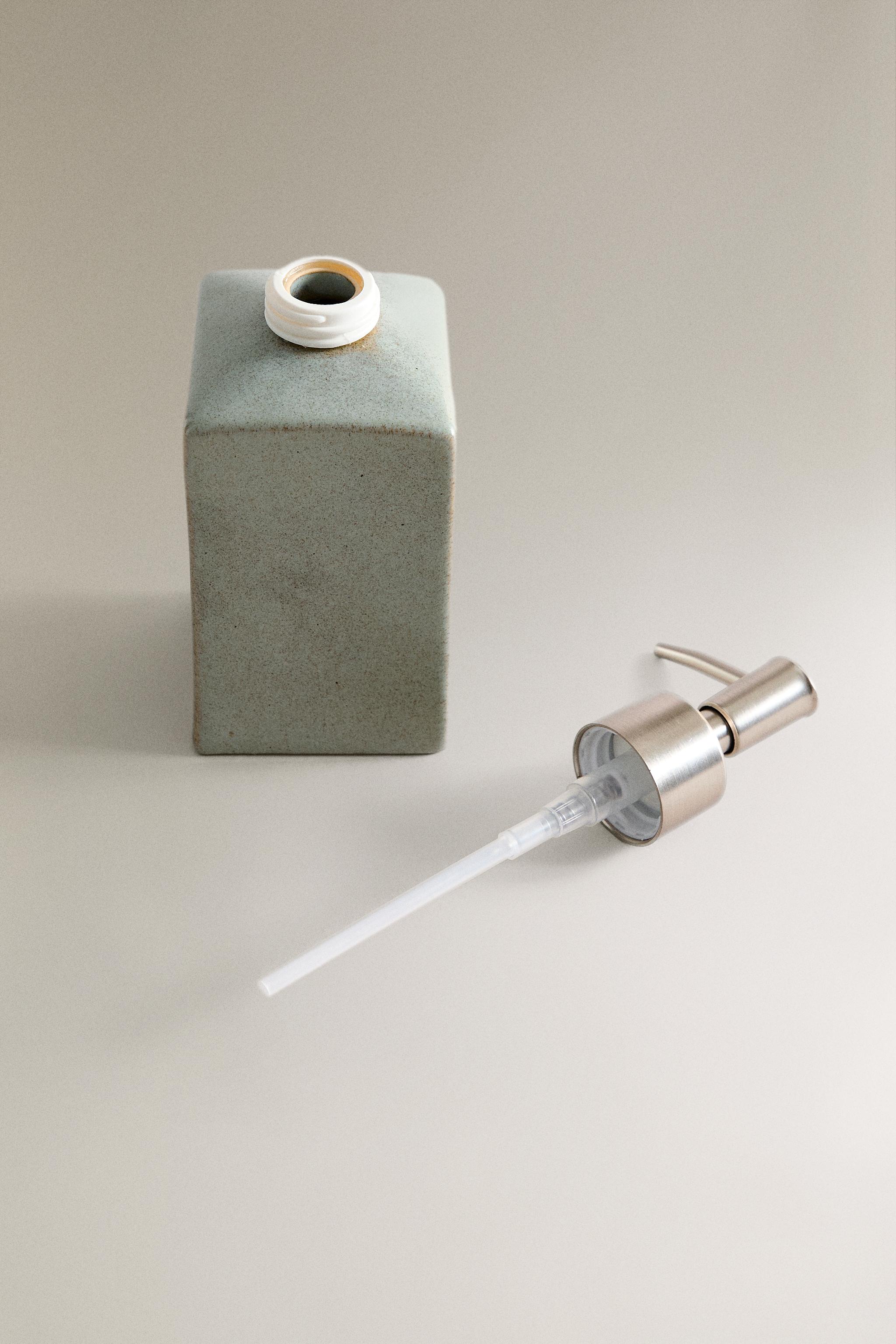 GREENISH SOAP DISPENSER