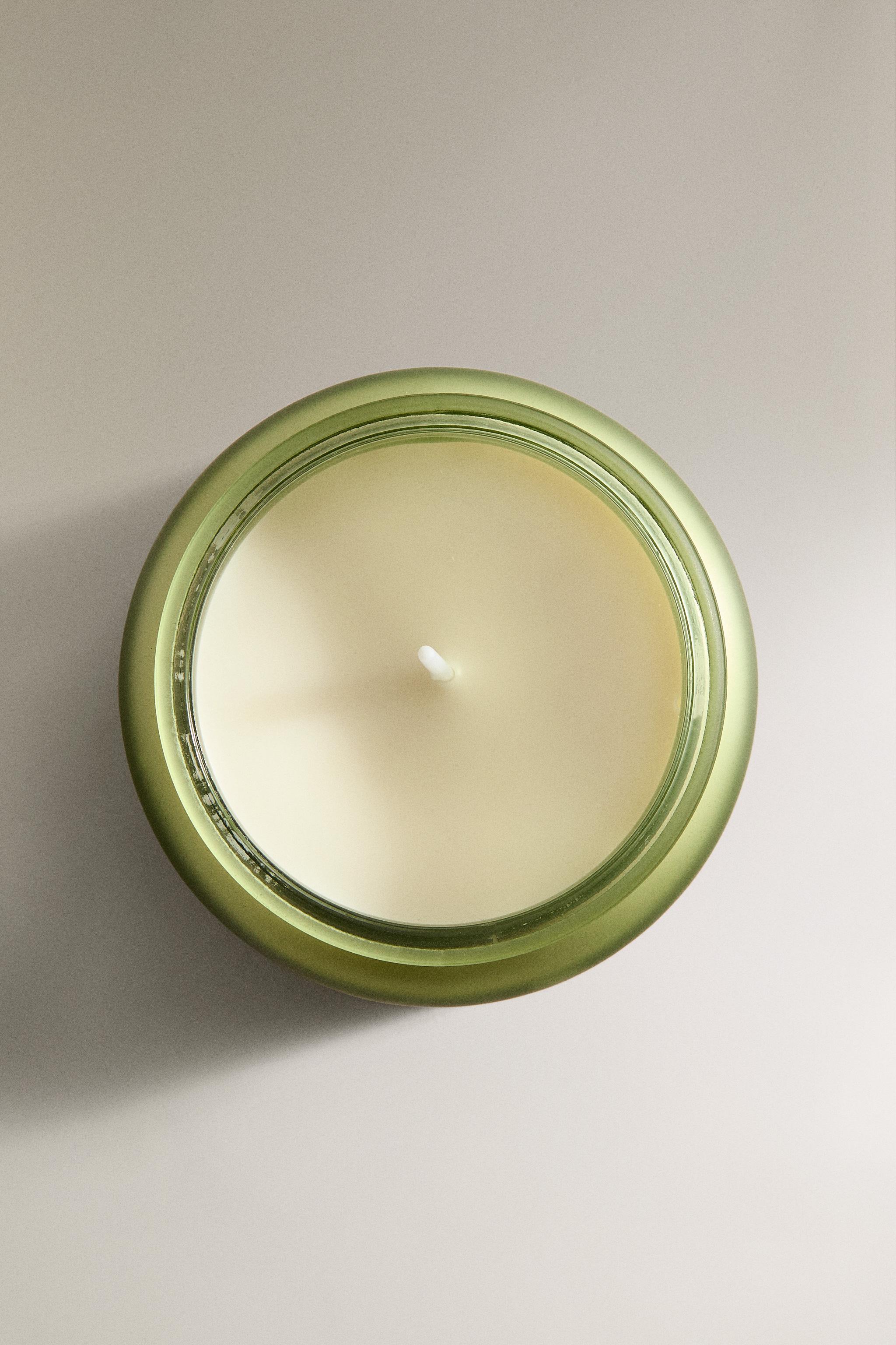 (240 G) BERGAMOT & GERANIUM, MUGUET SCENTED CANDLE