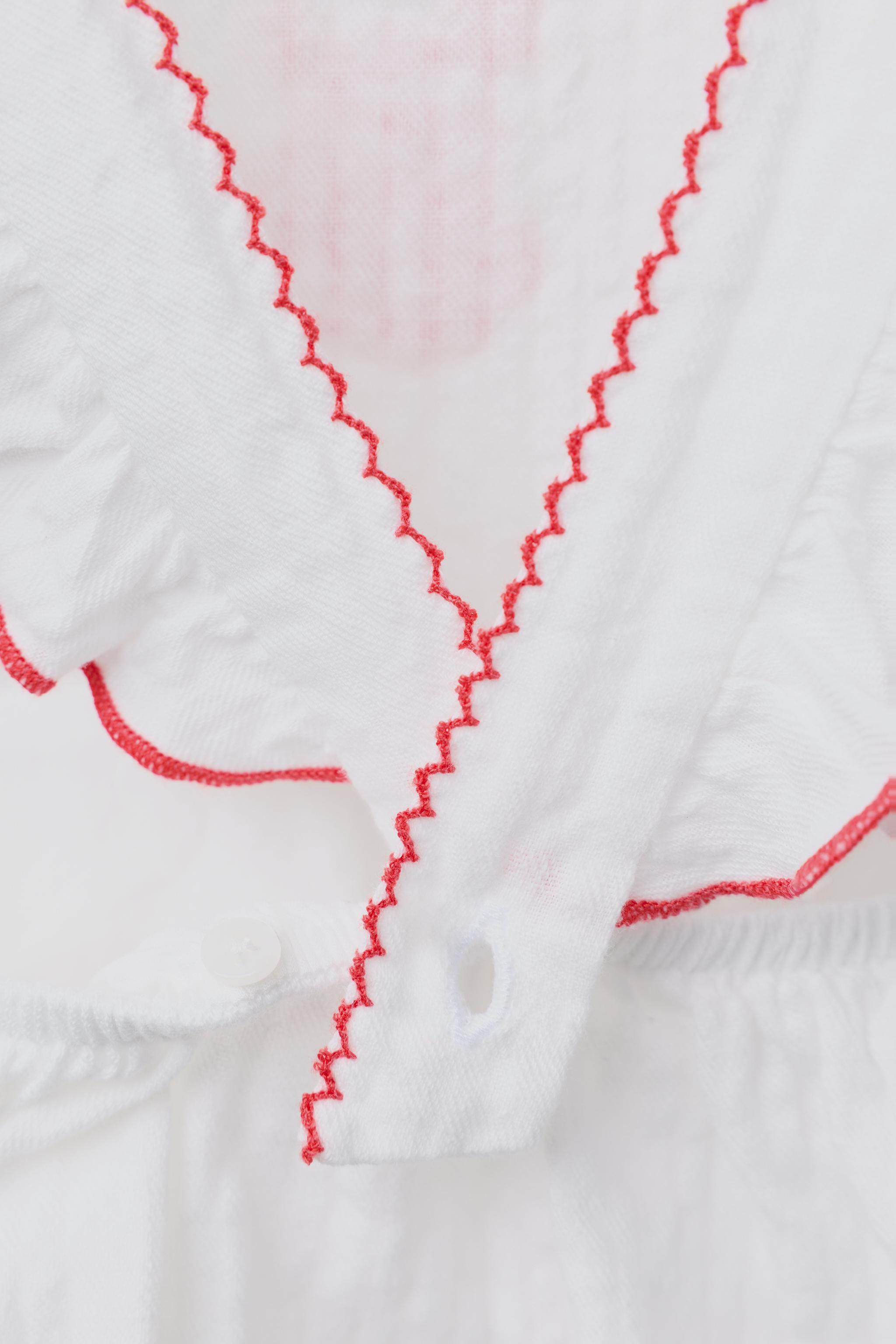 RUSTIC EMBROIDERED FLORAL DRESS AND PANTIES