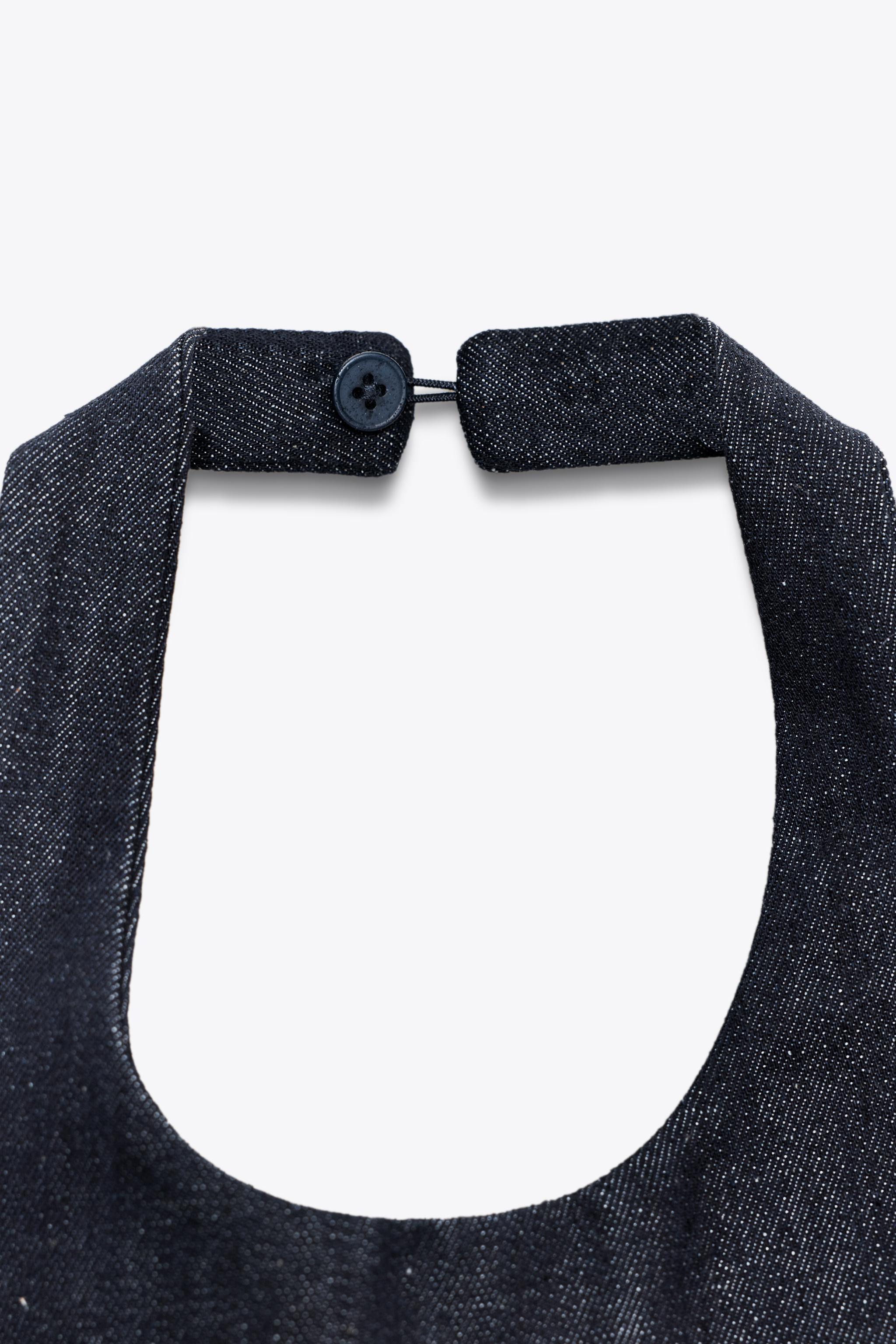 ZW COLLECTION DENIM HALTER TOP
