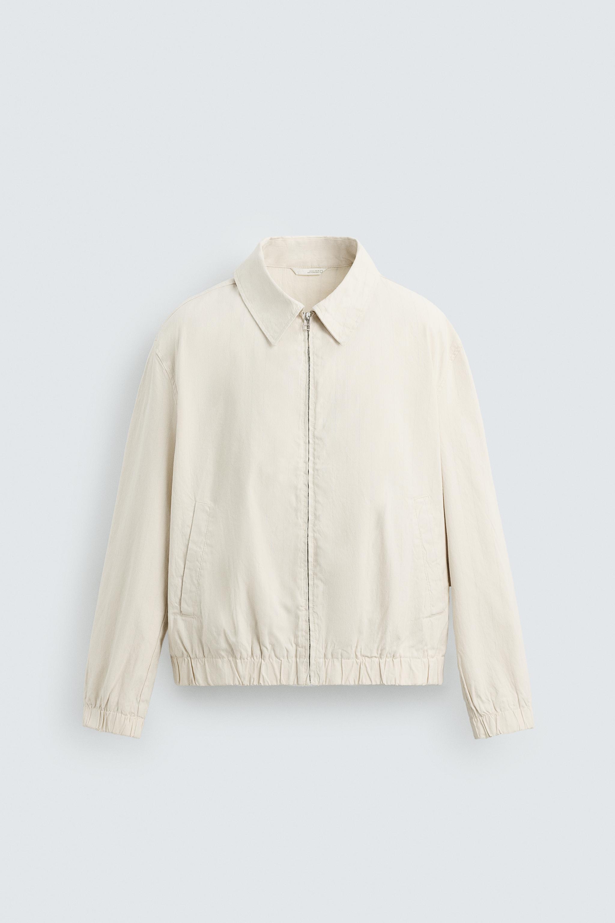 STRIPED TEXTURED JACKET