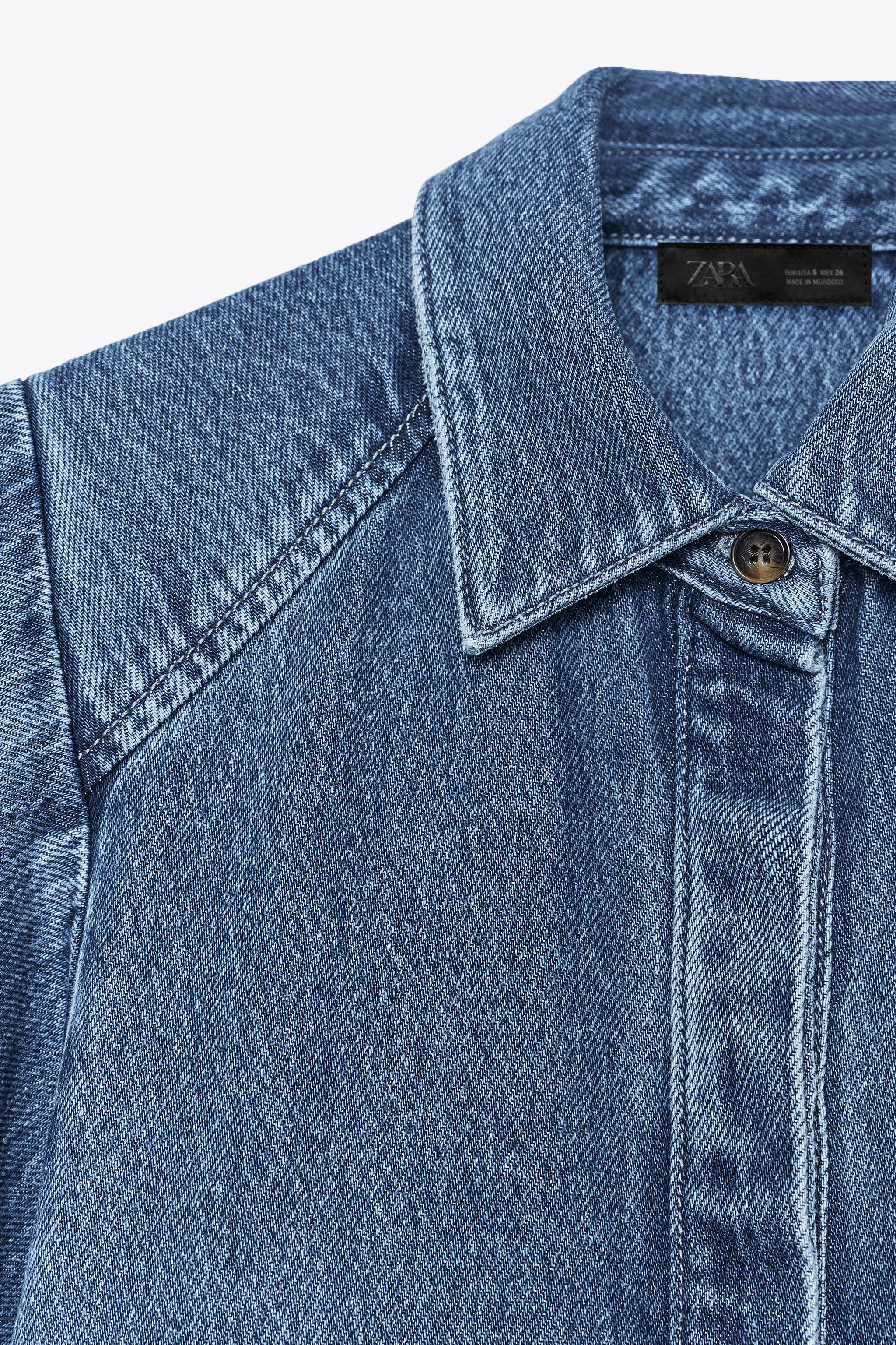 ZW COLLECTION KIMONO DENIM SHIRT