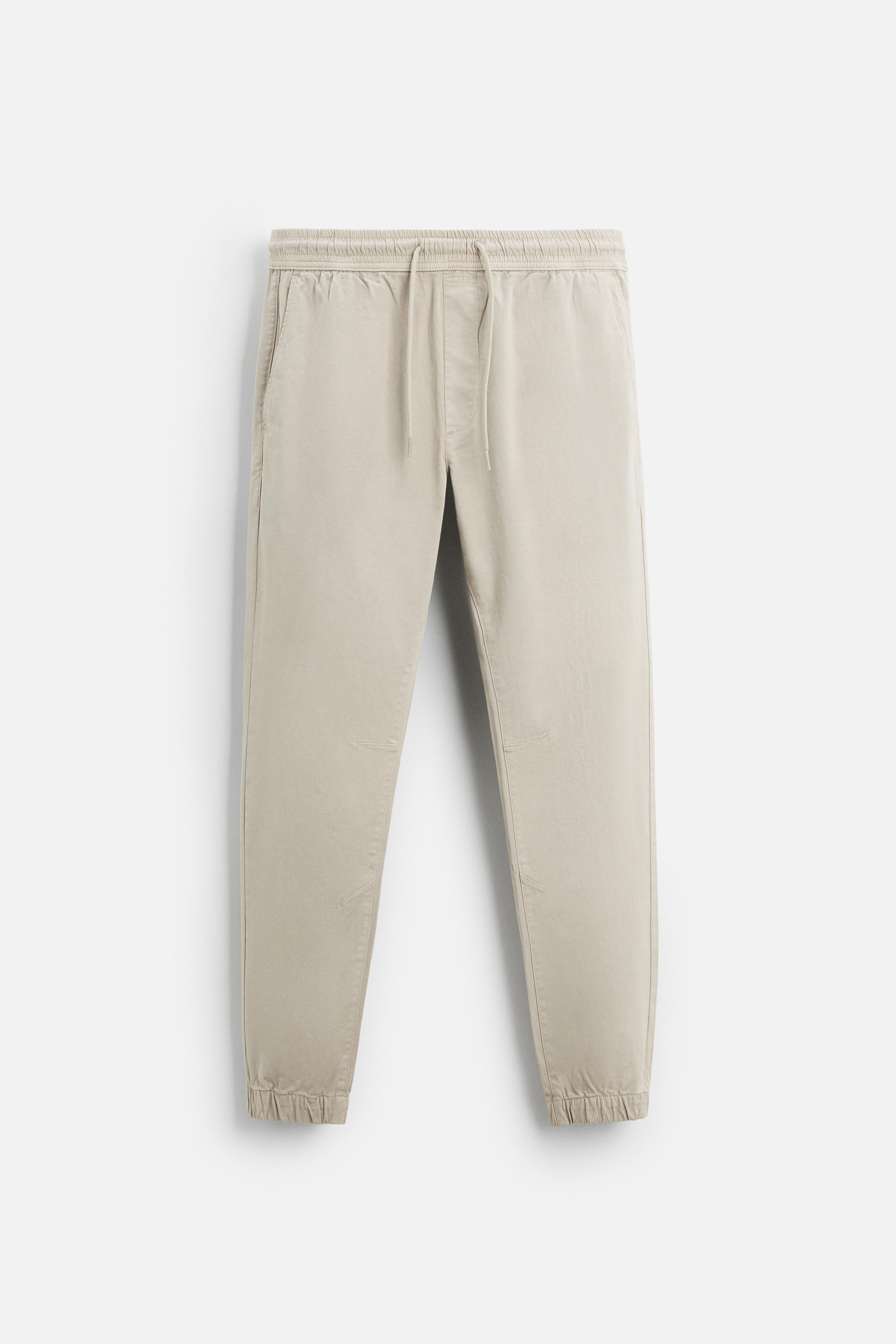 WASHED JOGGER WAIST PANTS