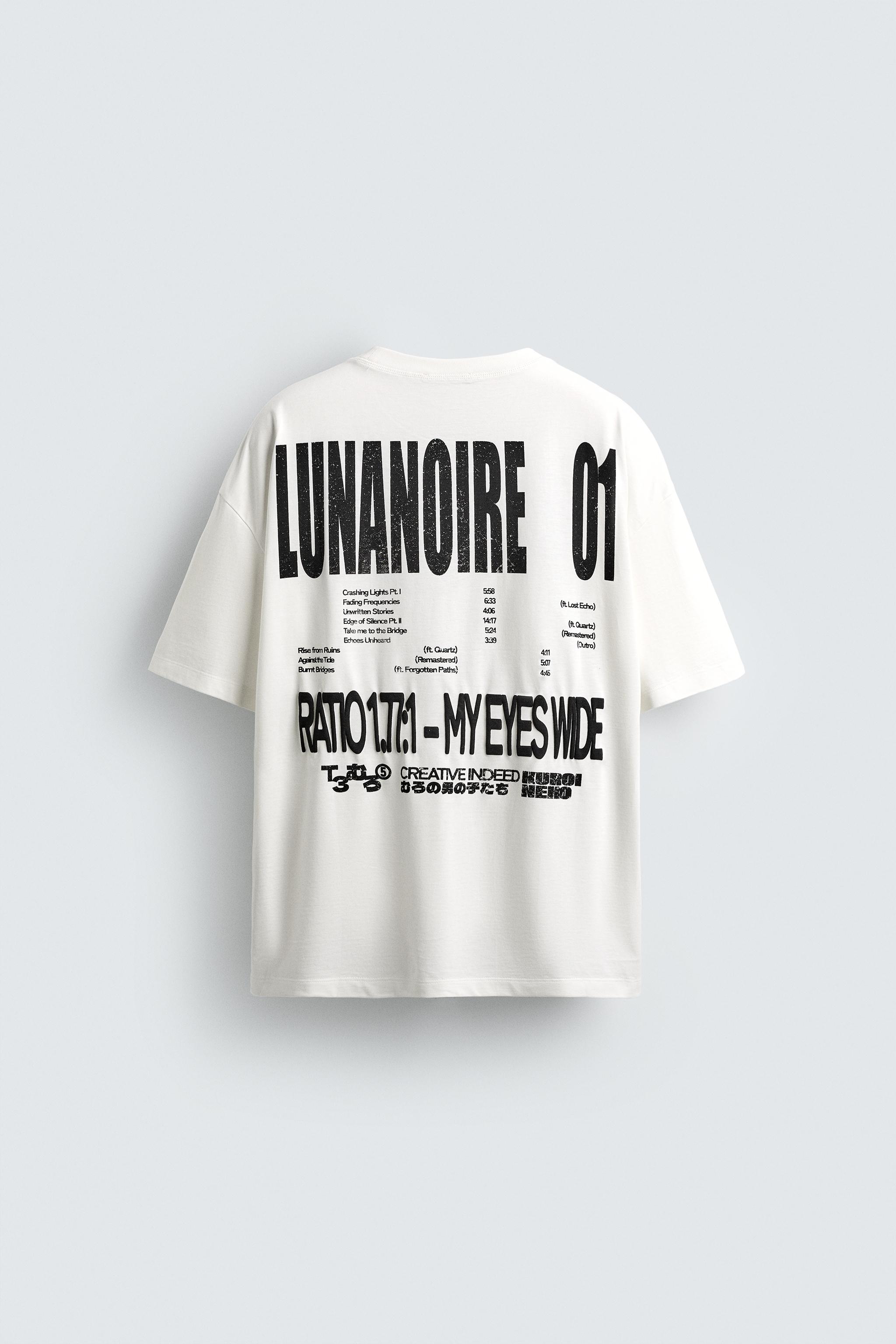 GRAPHIC TEXT T-SHIRT