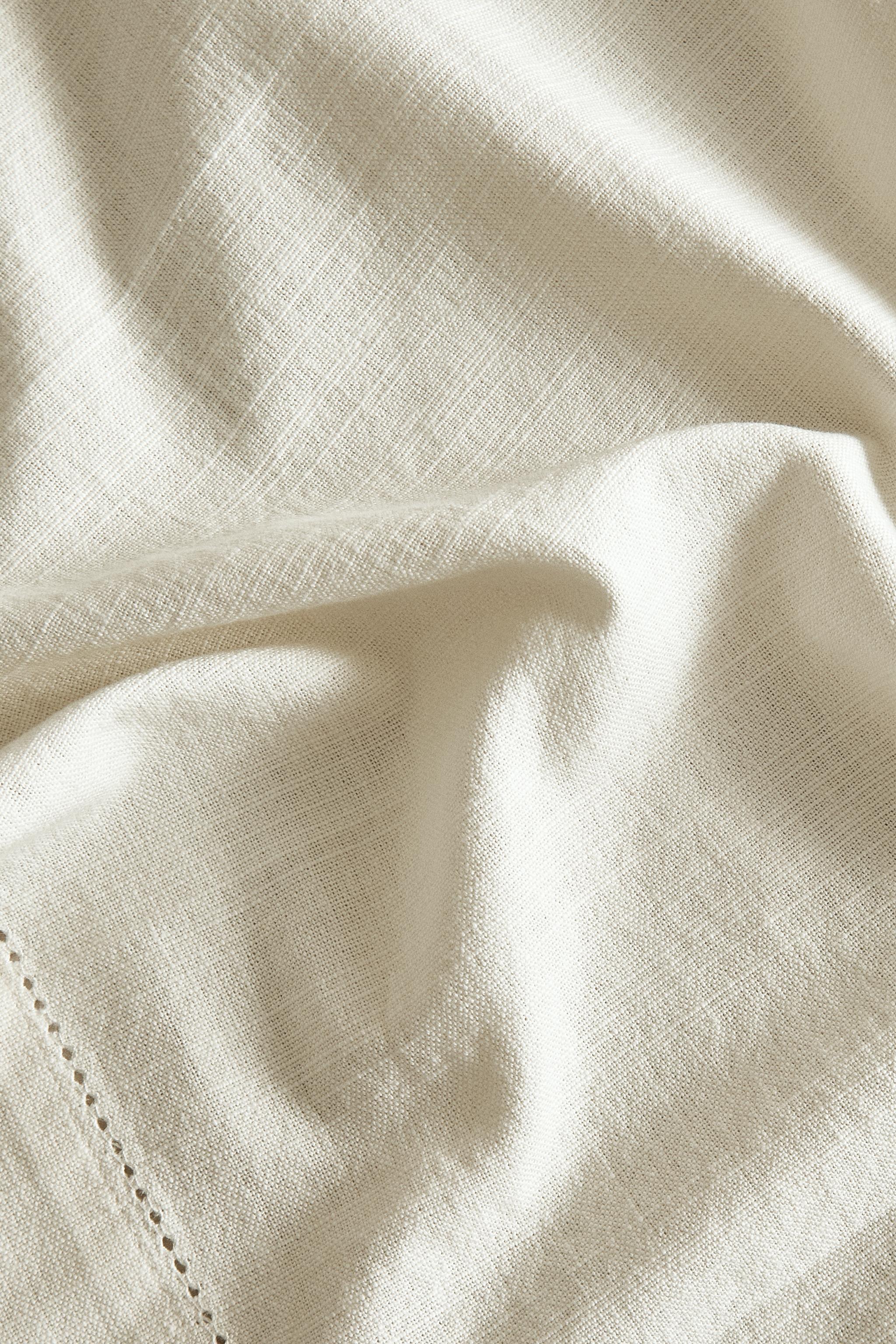 SET OF HEMSTITCHED COTTON NAPKINS (SET OF 2)