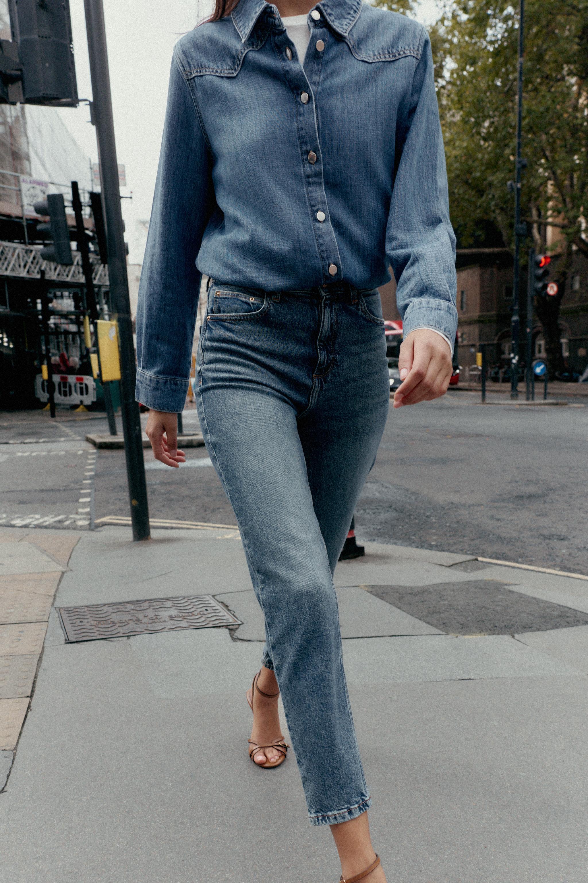 Z1975 FLOWY DENIM SHIRT