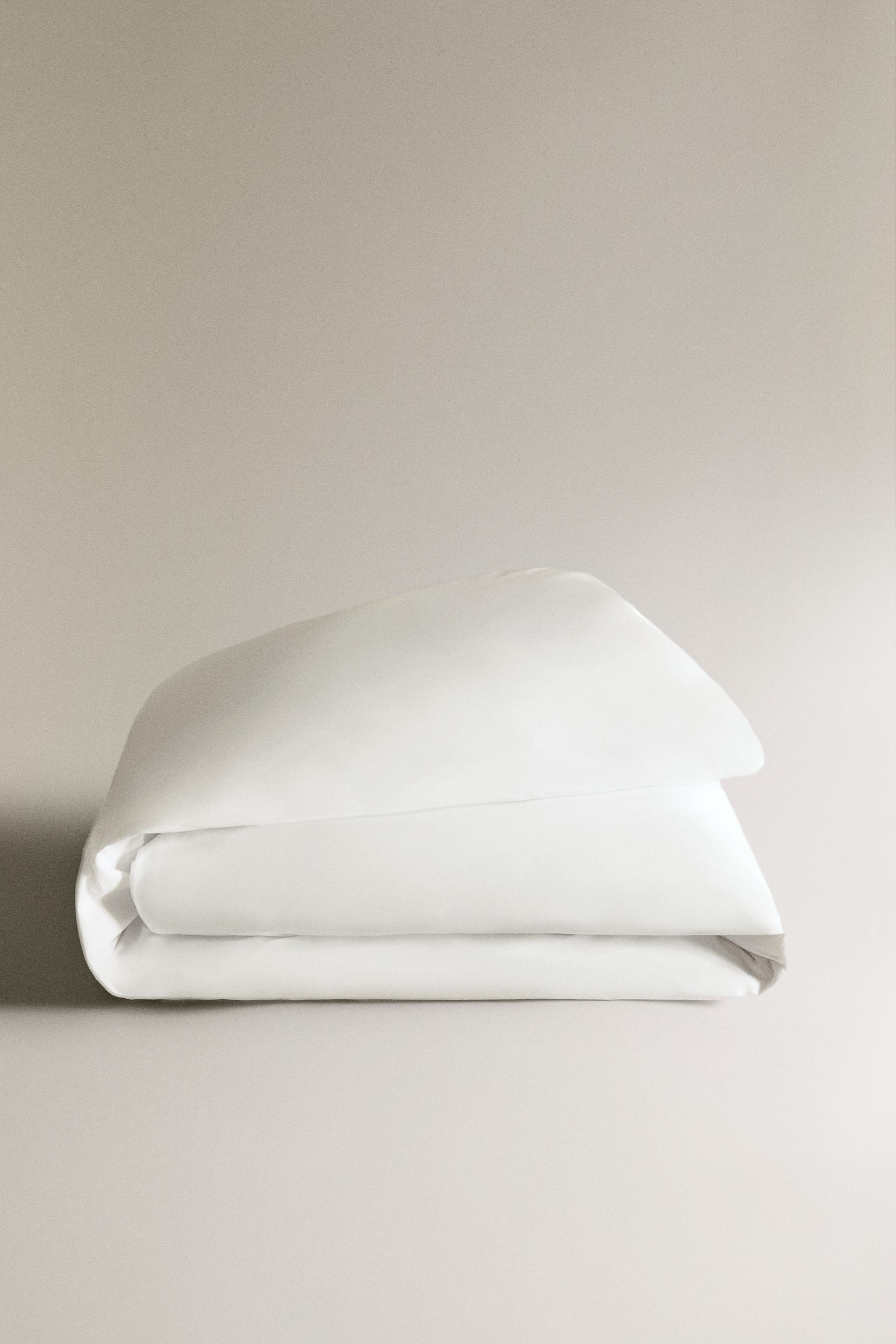 PERCALE COTTON DUVET COVER (500 THREAD COUNT)