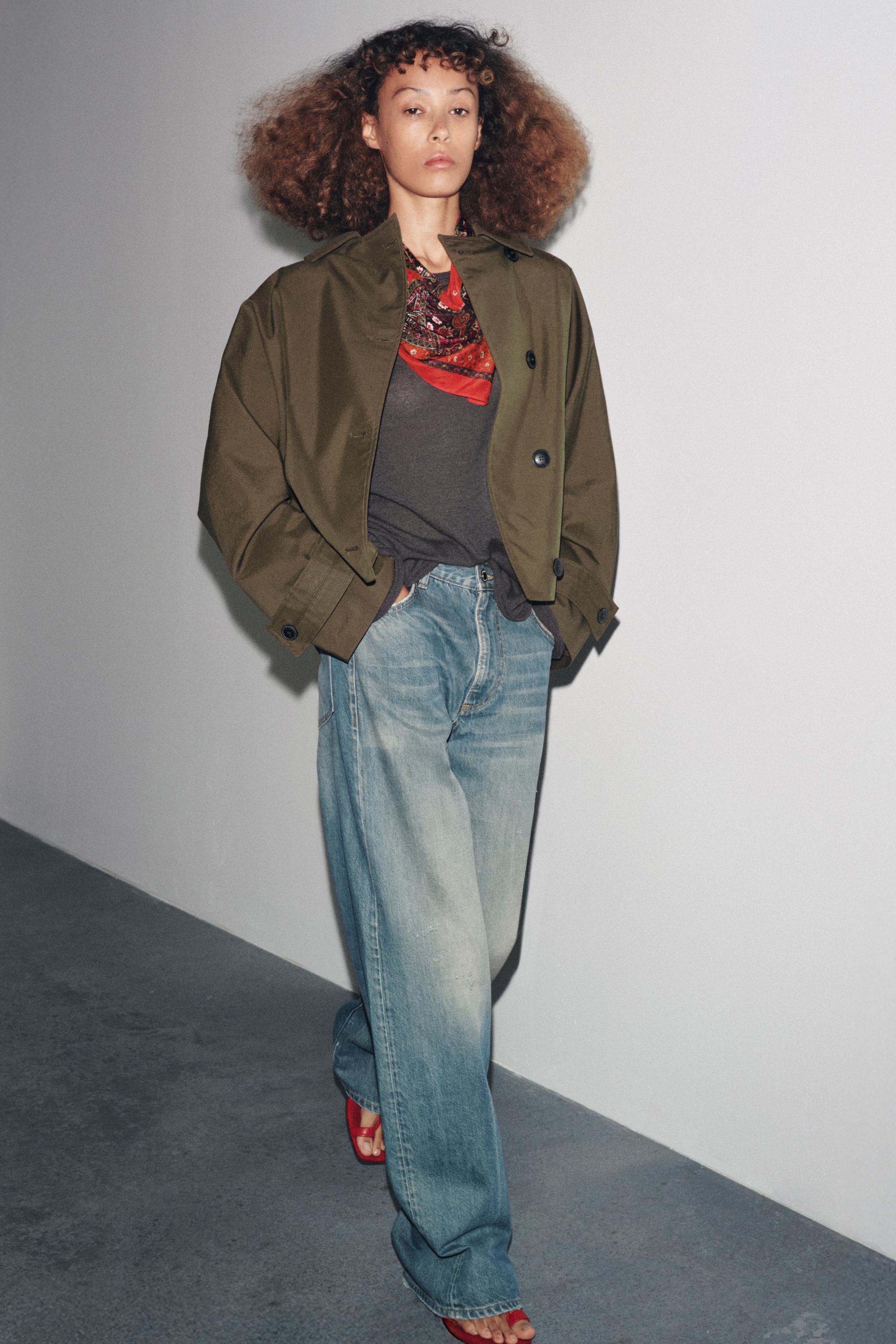 ZW COLLECTION WATER REPELLENT TRENCH COAT