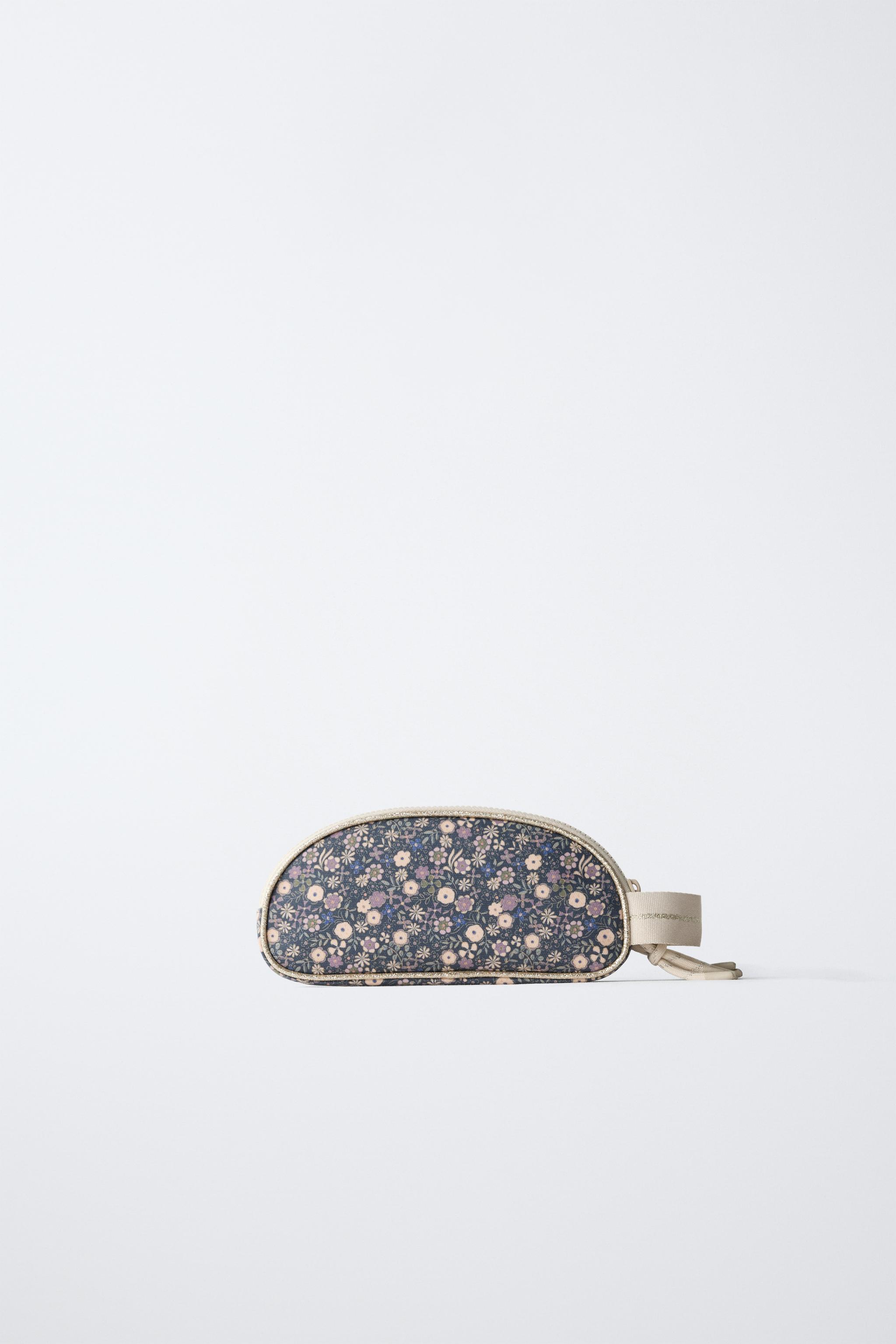 FLORAL SCHOOL PENCIL CASE