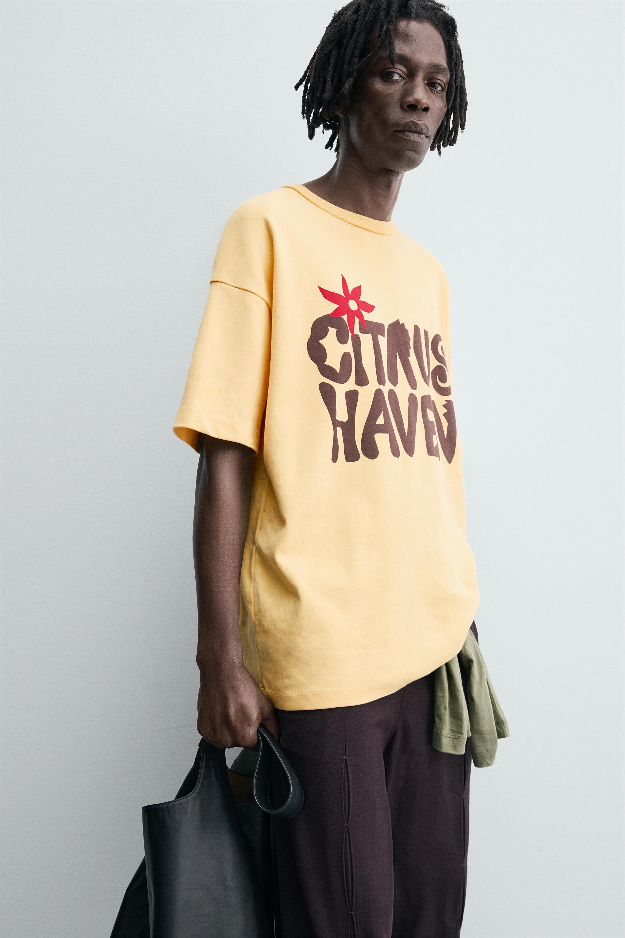 TEXT PRINT SWEATSHIRT