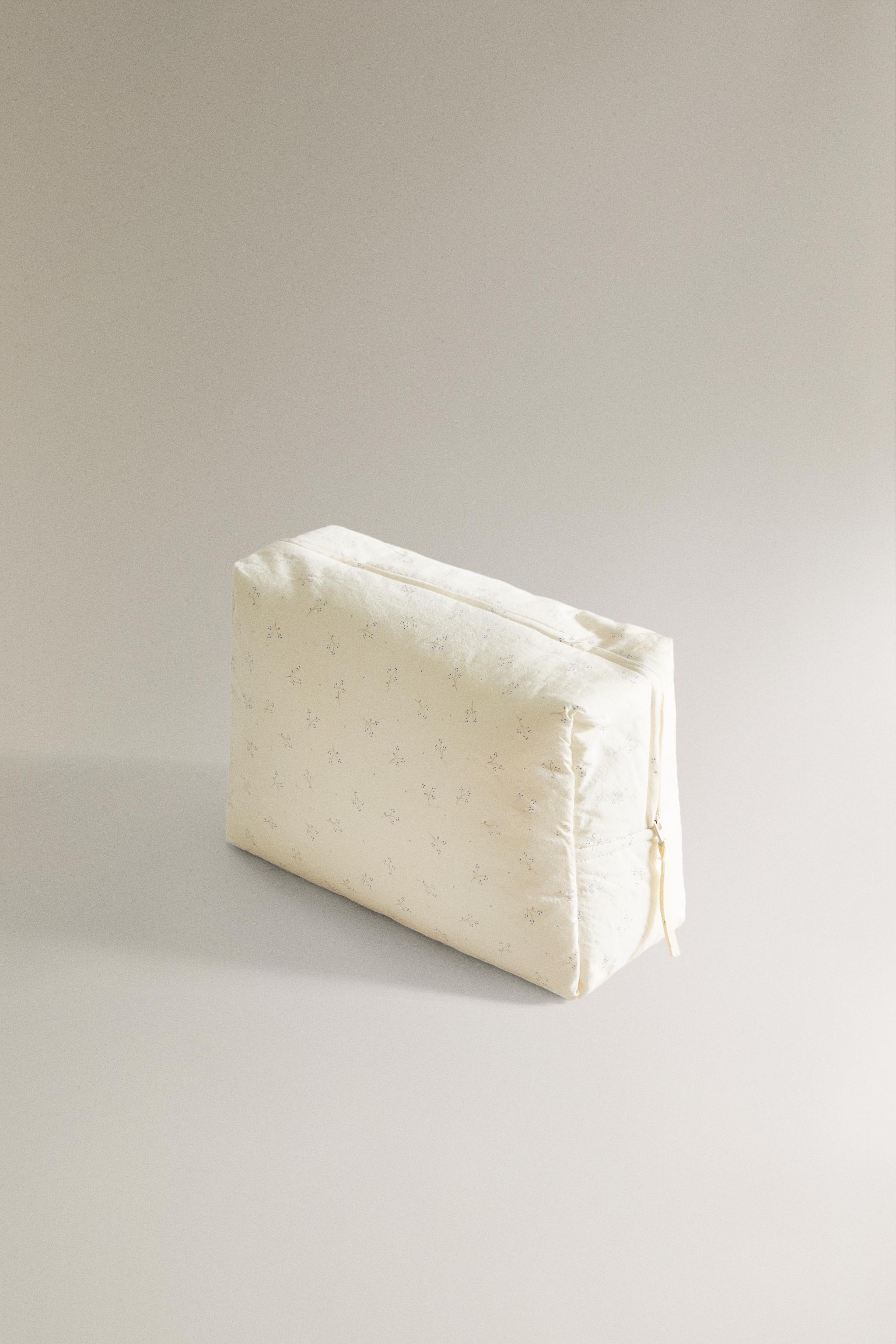 CHILDREN'S LARGE FLORAL COSMETIC BAG